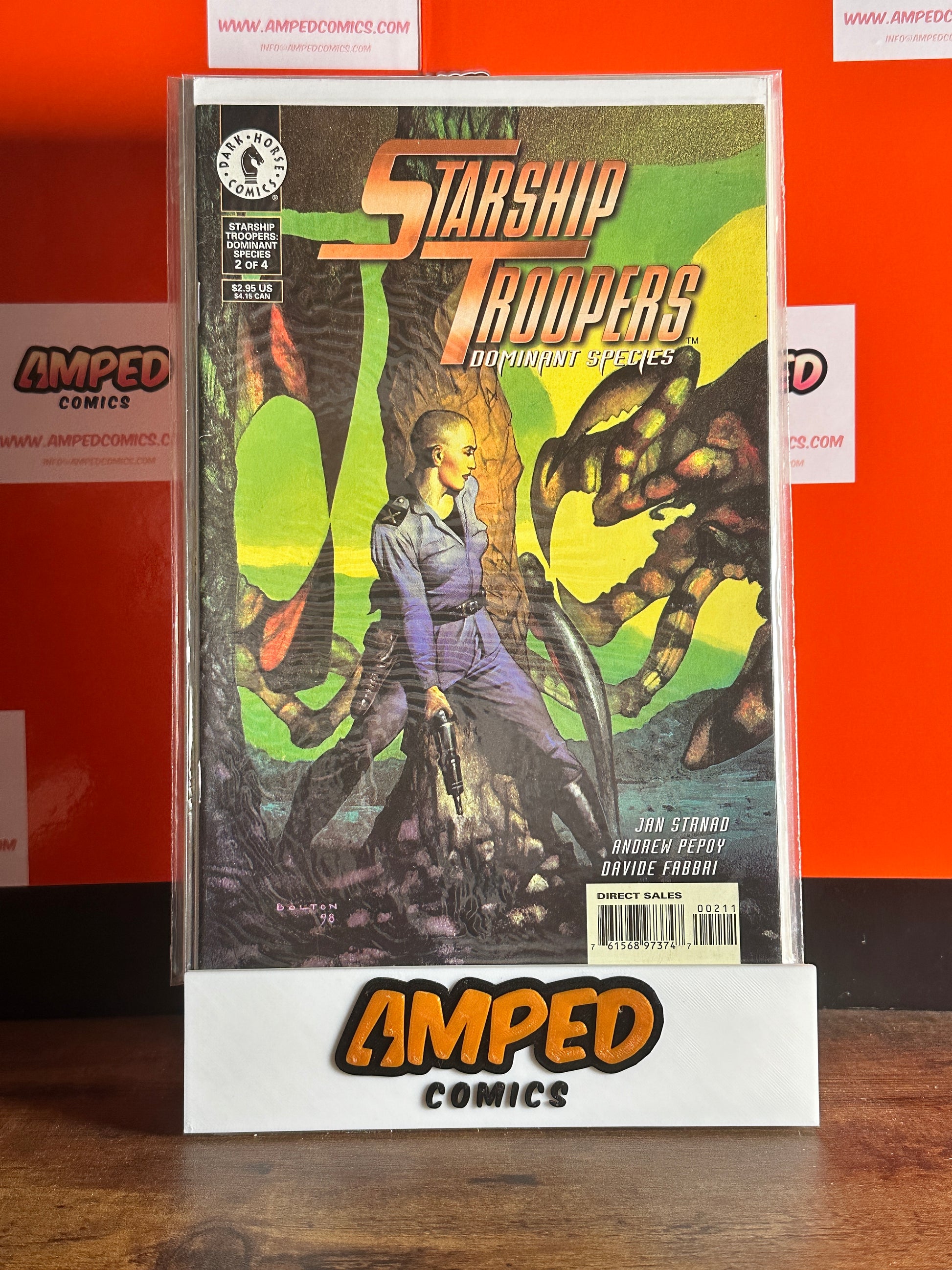 Starship Troopers: Dominant Species #2 Dark Horse Comics (1998)