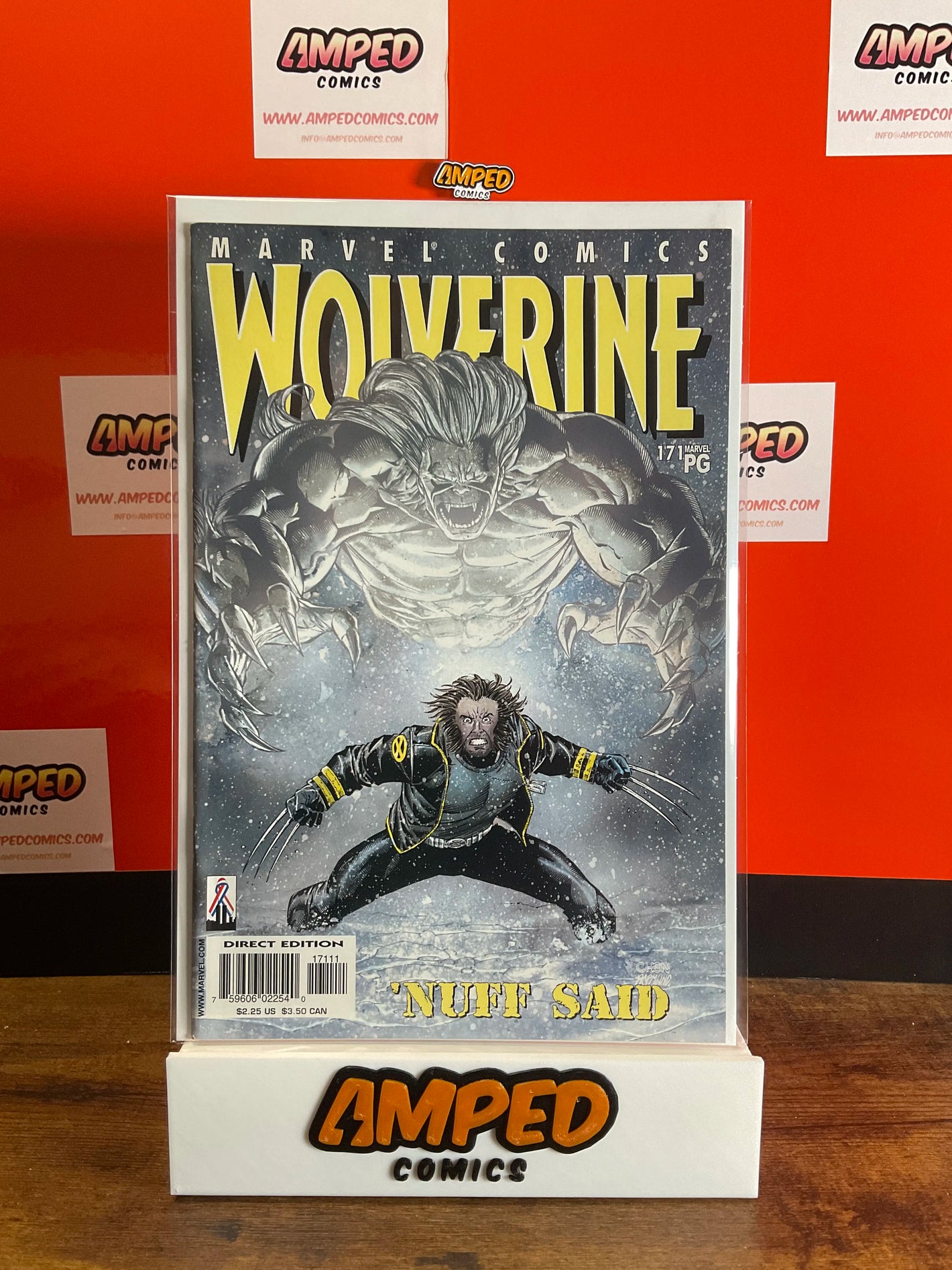 Wolverine 171 Marvel Comics Nuff Said Direct Edition