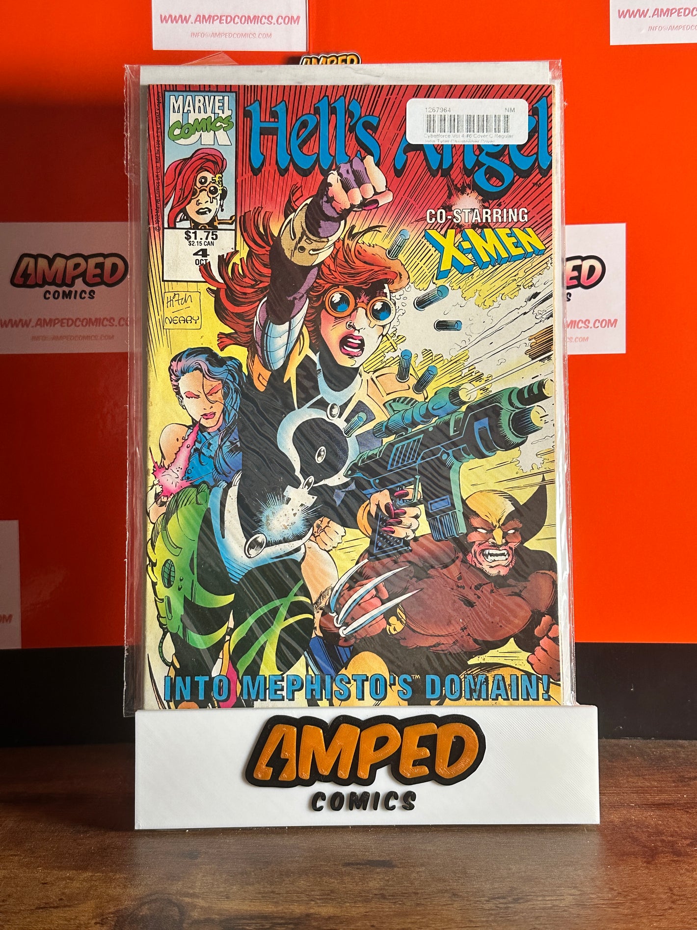 Hell's Angel #4 Marvel Comics (Oct) Co-Starring X-Men