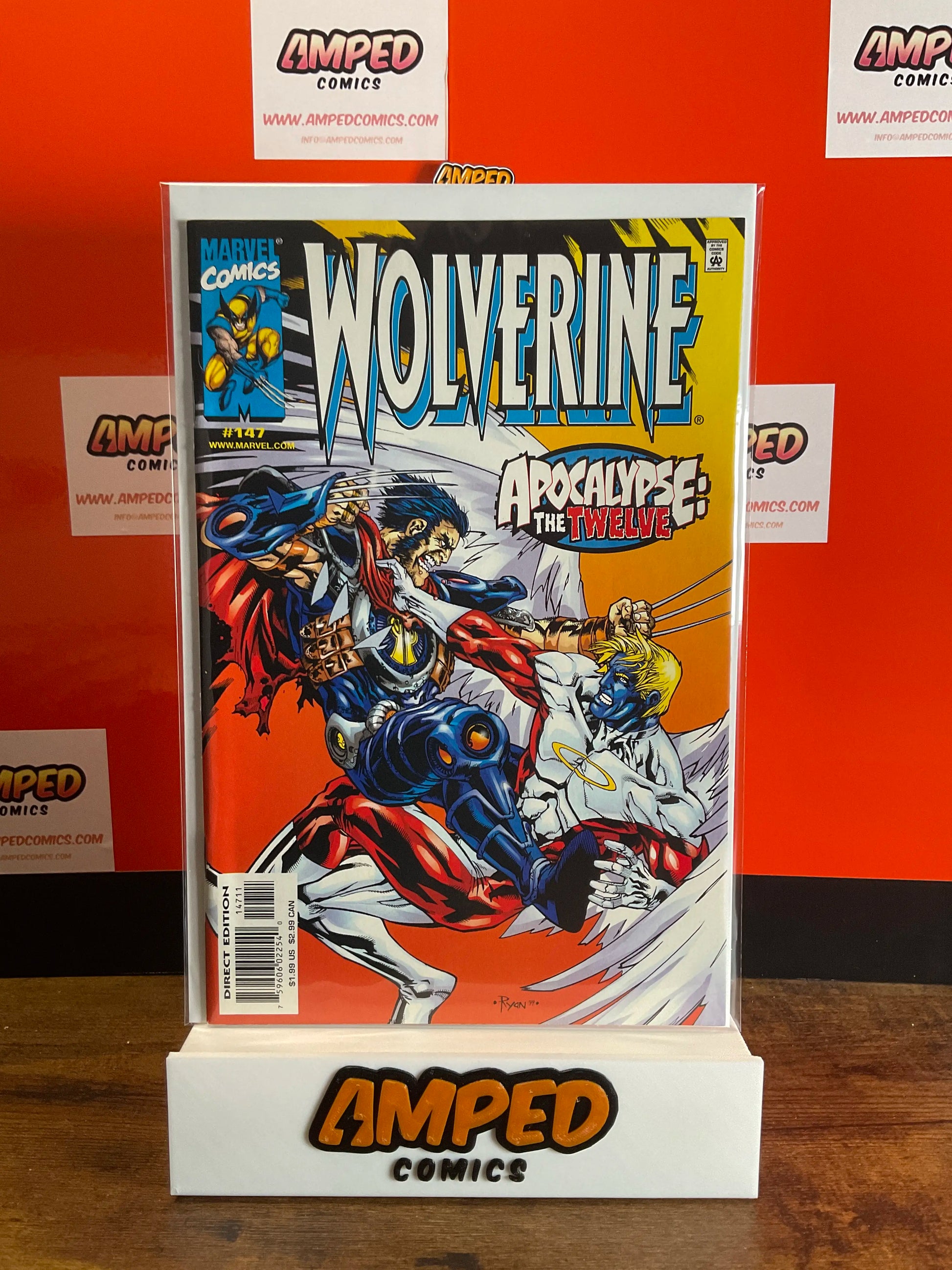 Wolverine 147 Marvel Comics Apocalypse The Twelve Direct Edition