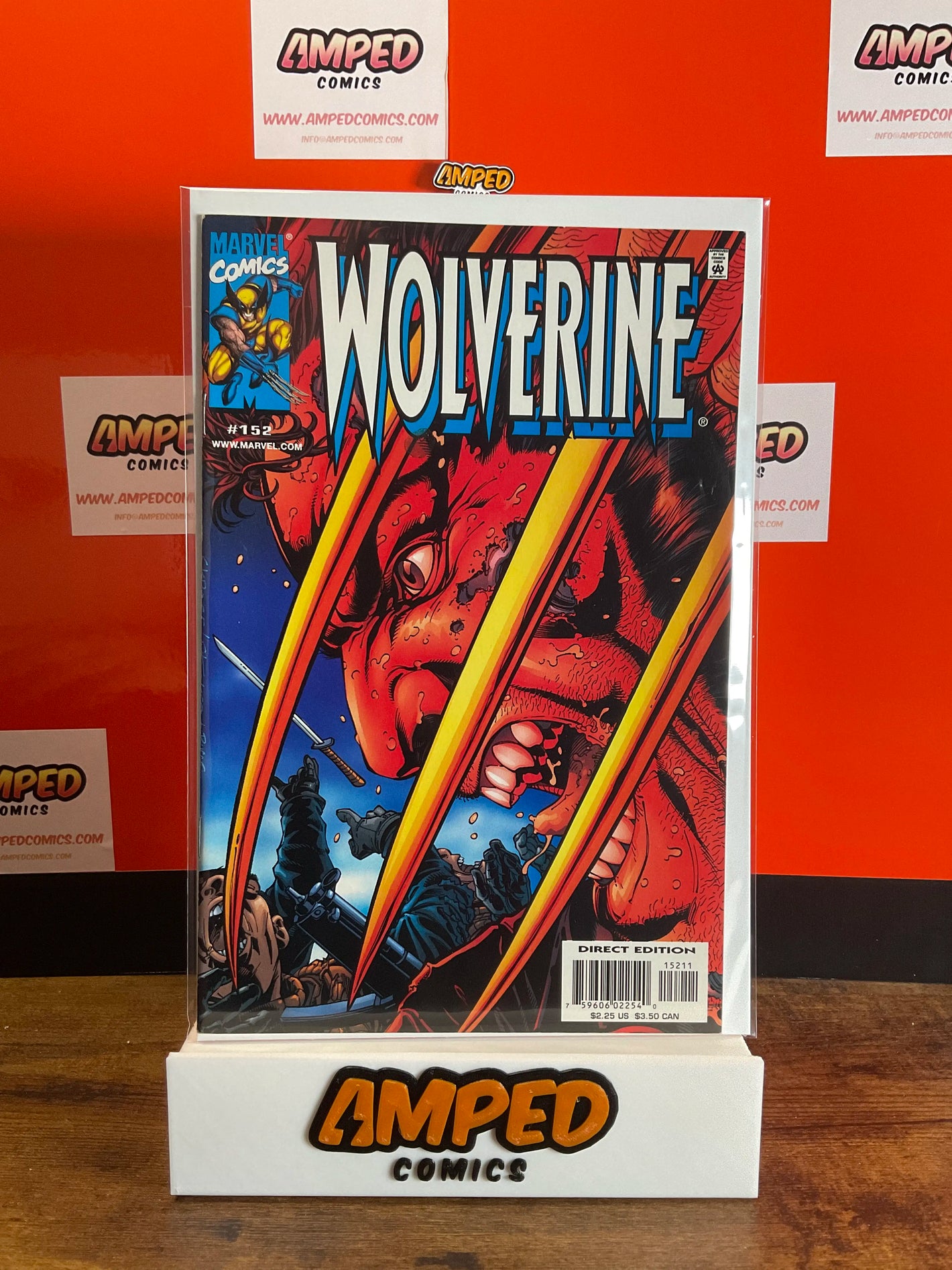 Wolverine 152 Marvel Comics Direct Edition