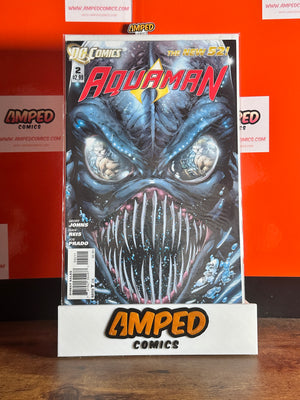 Aquaman #2 DC Comics New 52 (Dec 2011) Johns & Reis