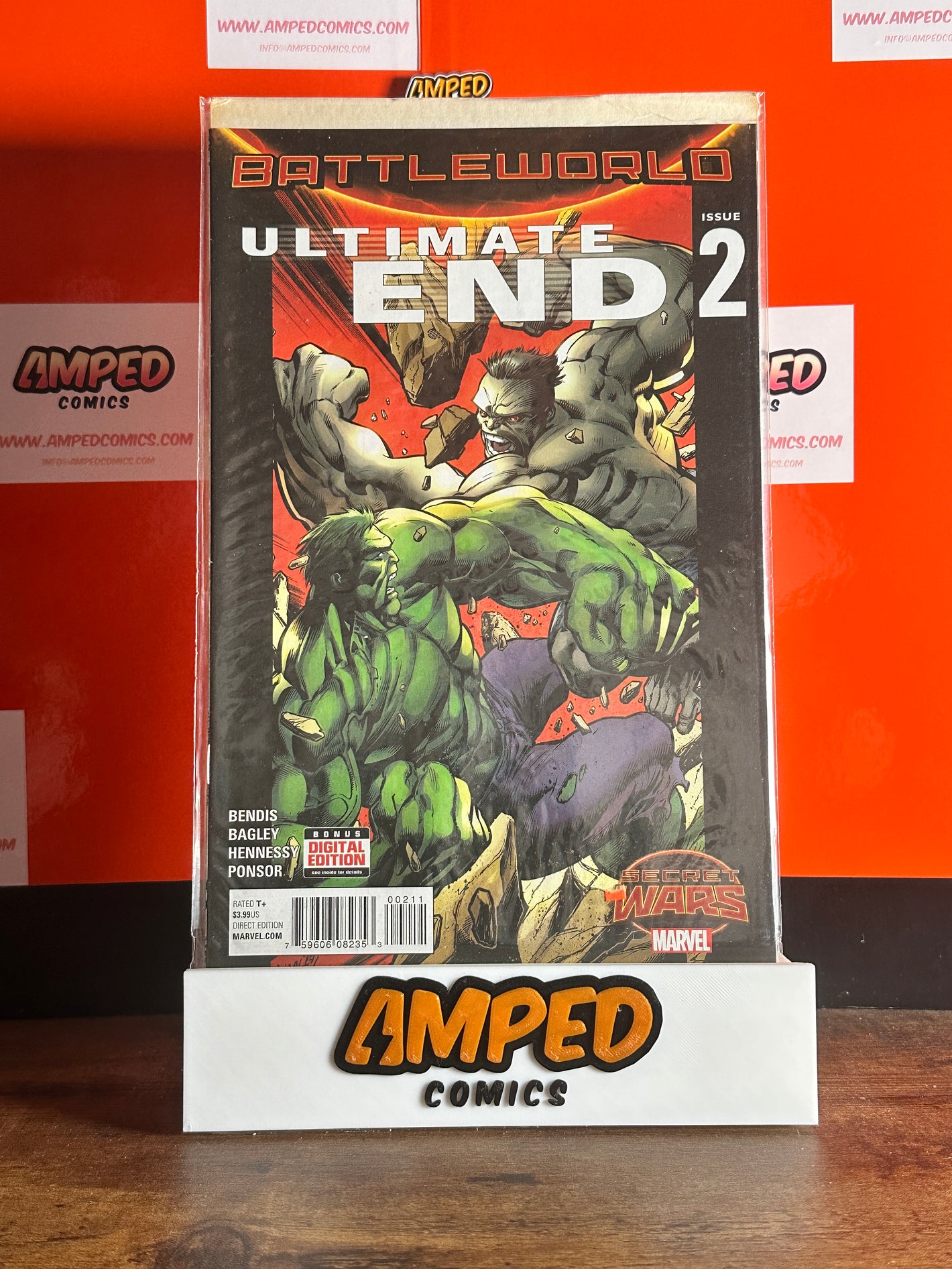 Ultimate End #2 Marvel Comics Secret Wars (2015) Bendis Bagley