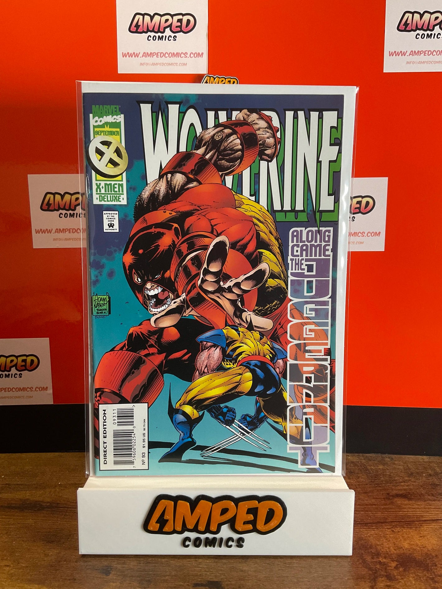 Wolverine 93 Marvel Comics September 1995 X-Men Deluxe