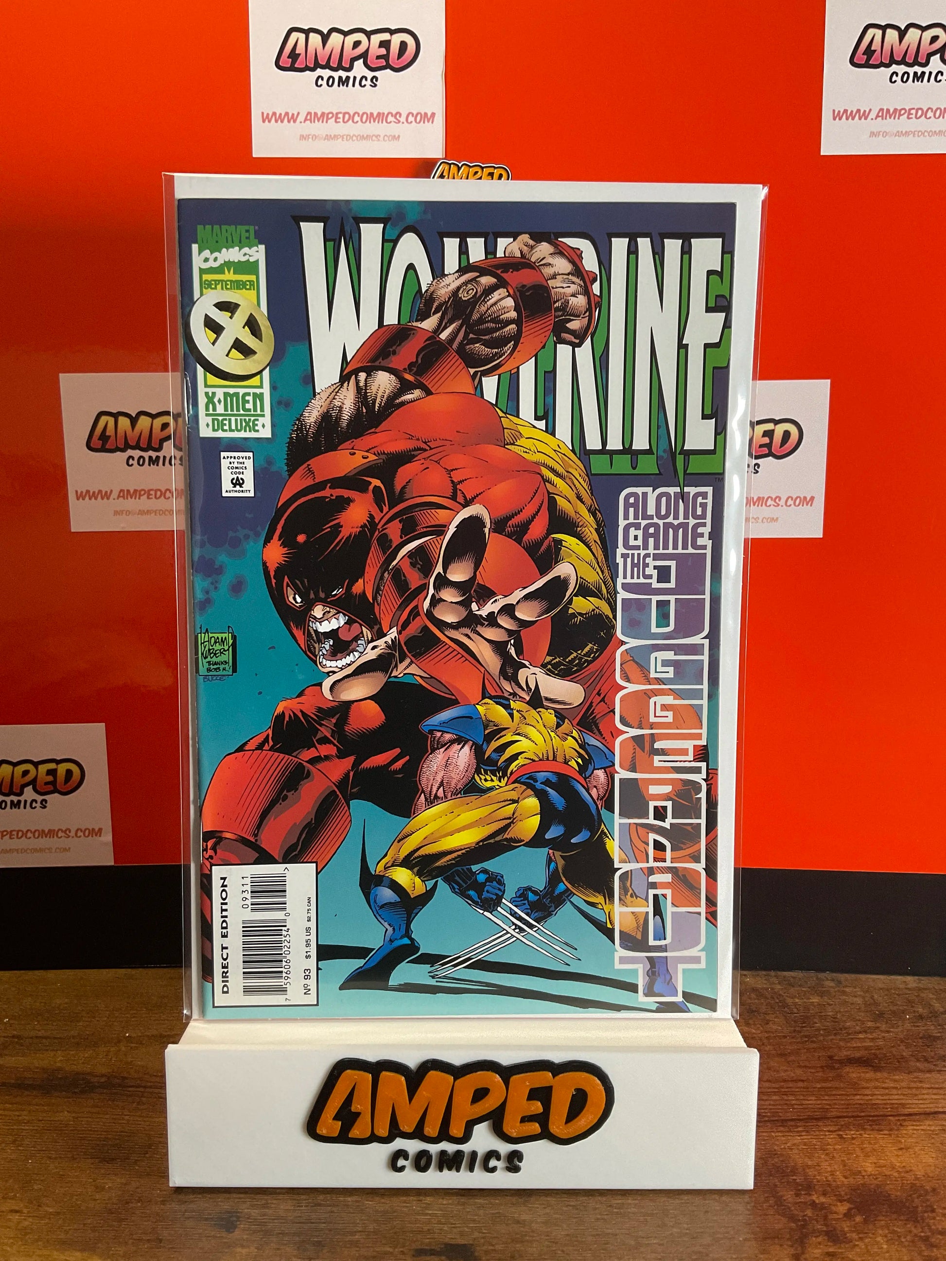 Wolverine 93 Marvel Comics September 1995 X-Men Deluxe