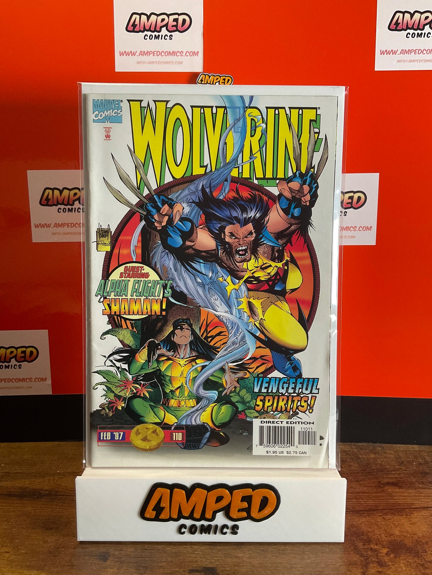 Wolverine 110 (Feb 1997) Marvel Comics - Alpha Flights Shaman