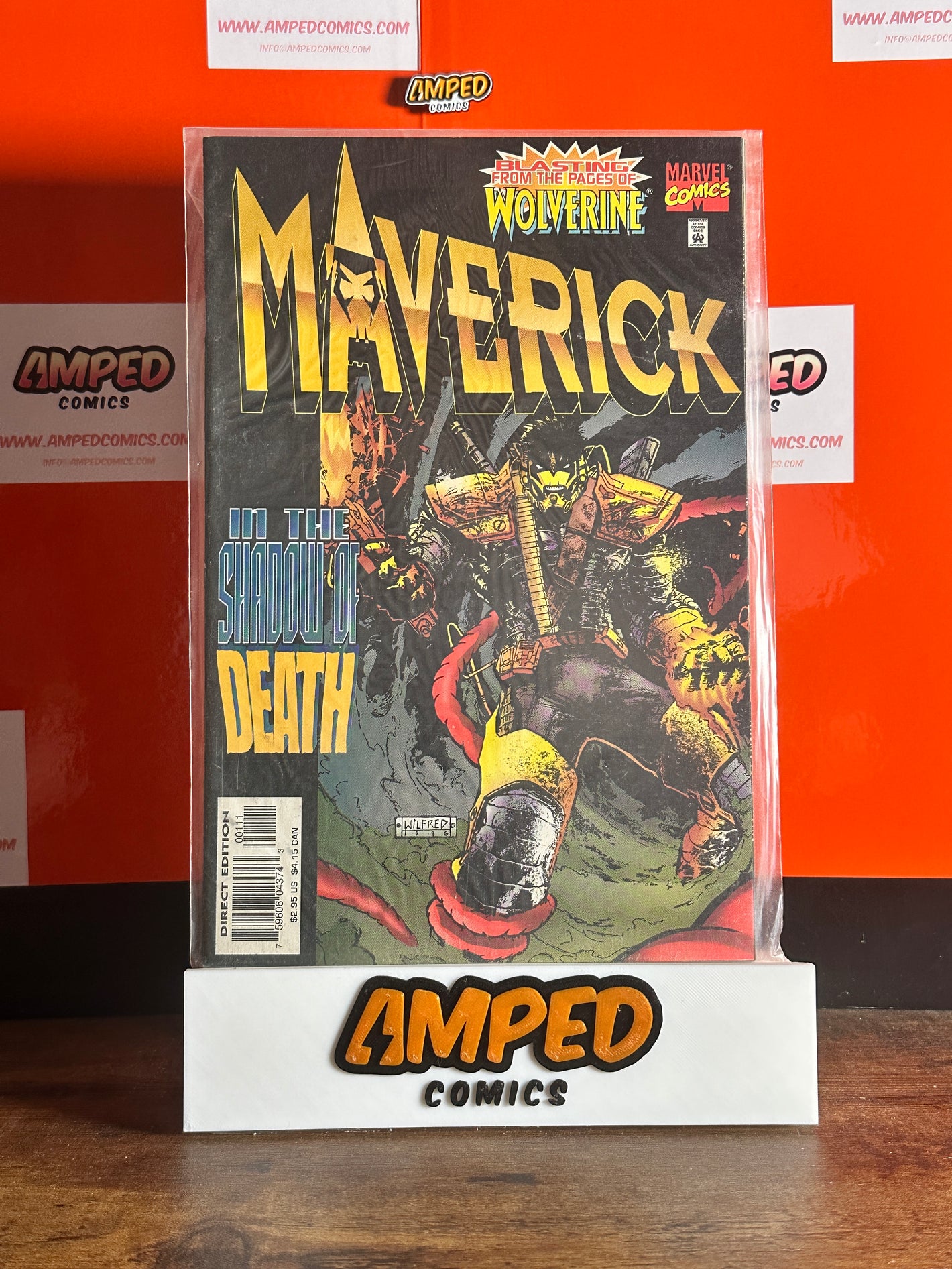Maverick #3 Marvel Comics 1997 Blasting From the Pages of Wolverine