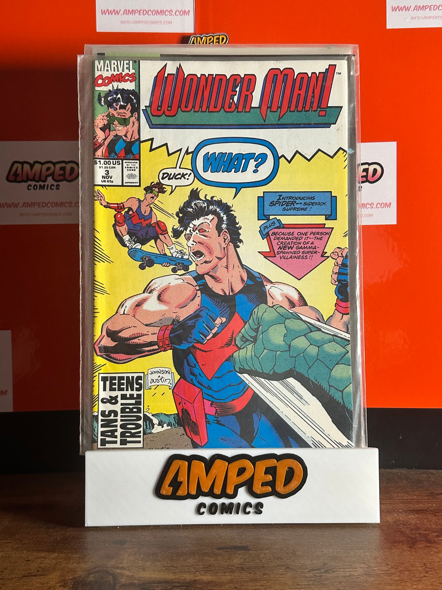 Wonder Man #3 Marvel Comics Nov 1991