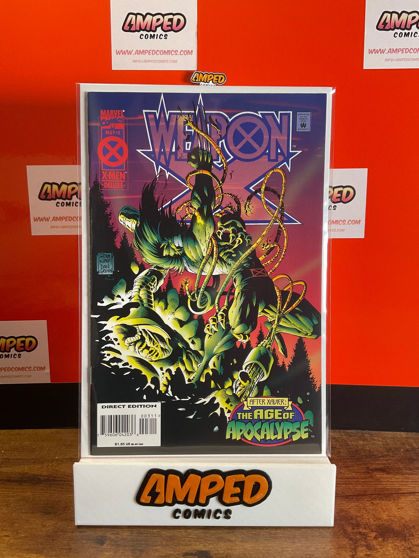 Weapon X 3 Marvel Comics May 1995 Age of Apocalypse
