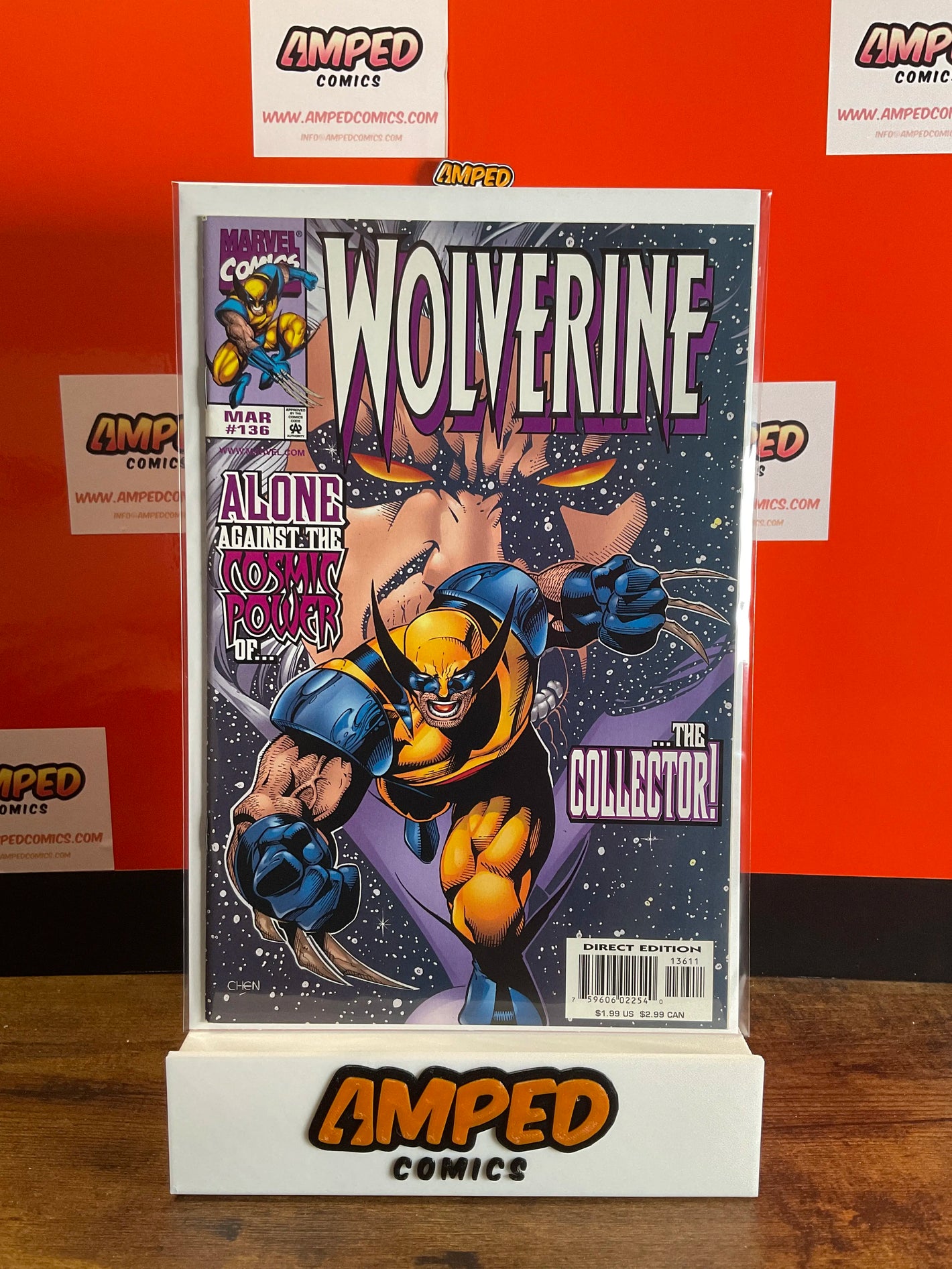 Wolverine 136 Marvel Comics Mar 1999 Direct Edition