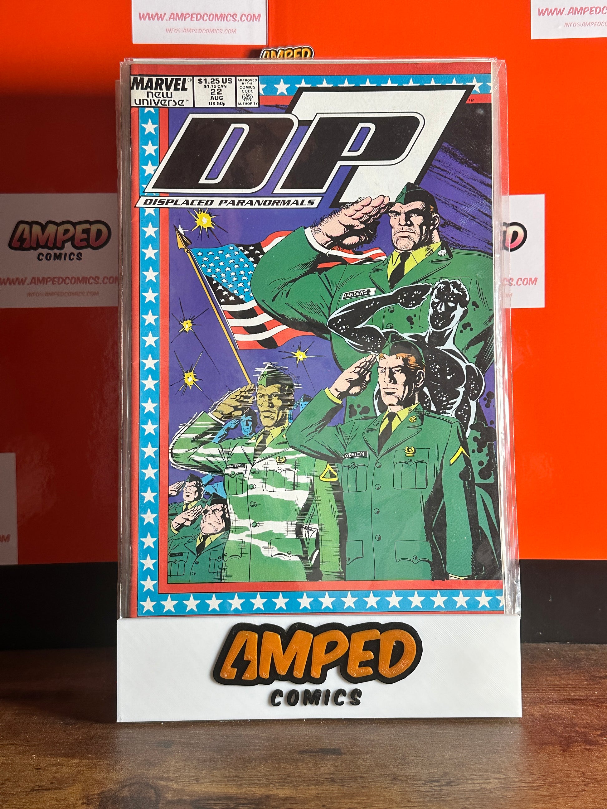 DP7 Displaced Paranormals #22 Marvel New Universe (Aug 1988)