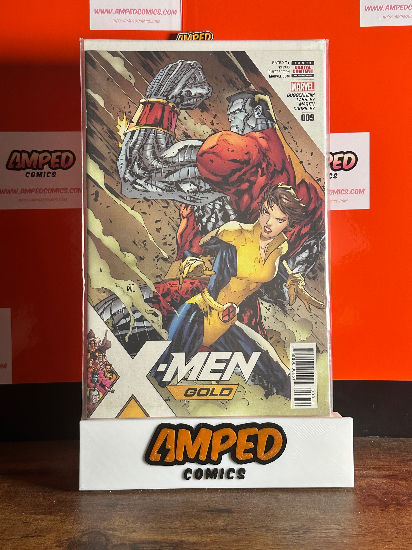 X-Men Gold #9 Marvel Comics (Direct Edition, Bonus Digital Content)