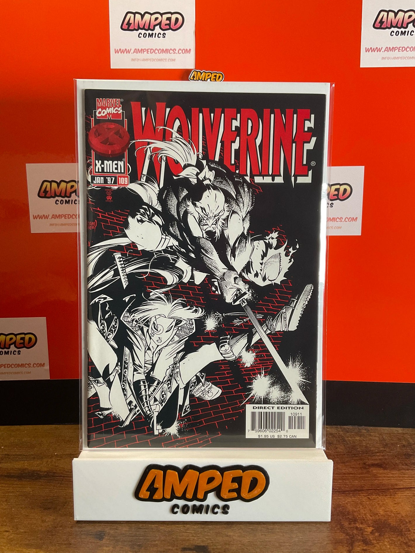 Wolverine 109 Marvel Comics Jan 1997 Direct Edition