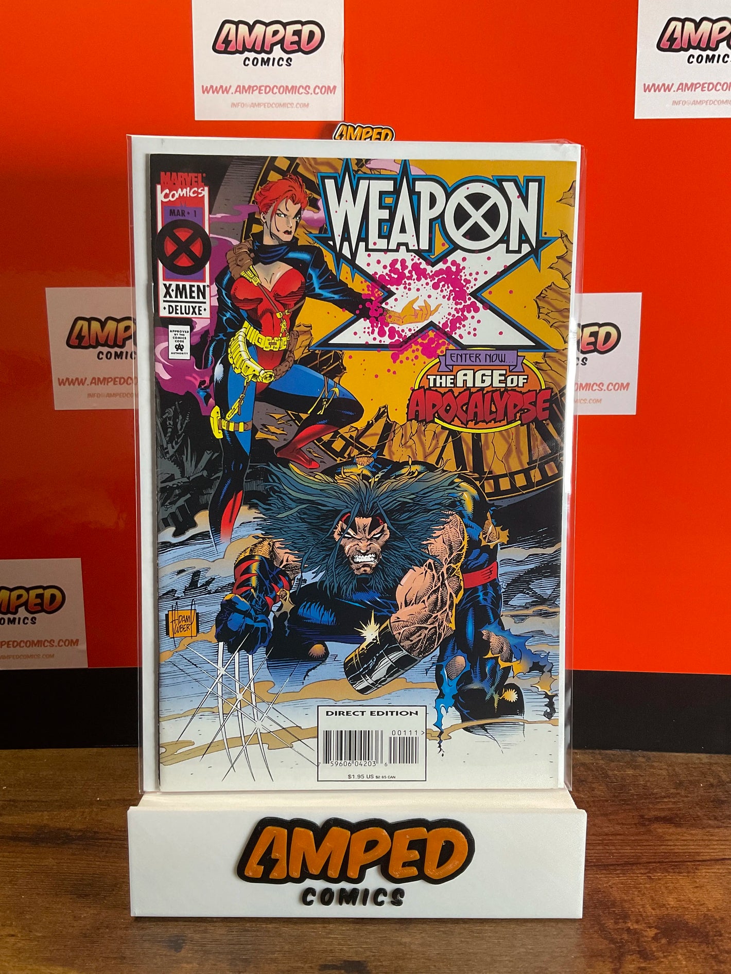 Weapon X 1 Marvel Comics March 1995 Age of Apocalypse