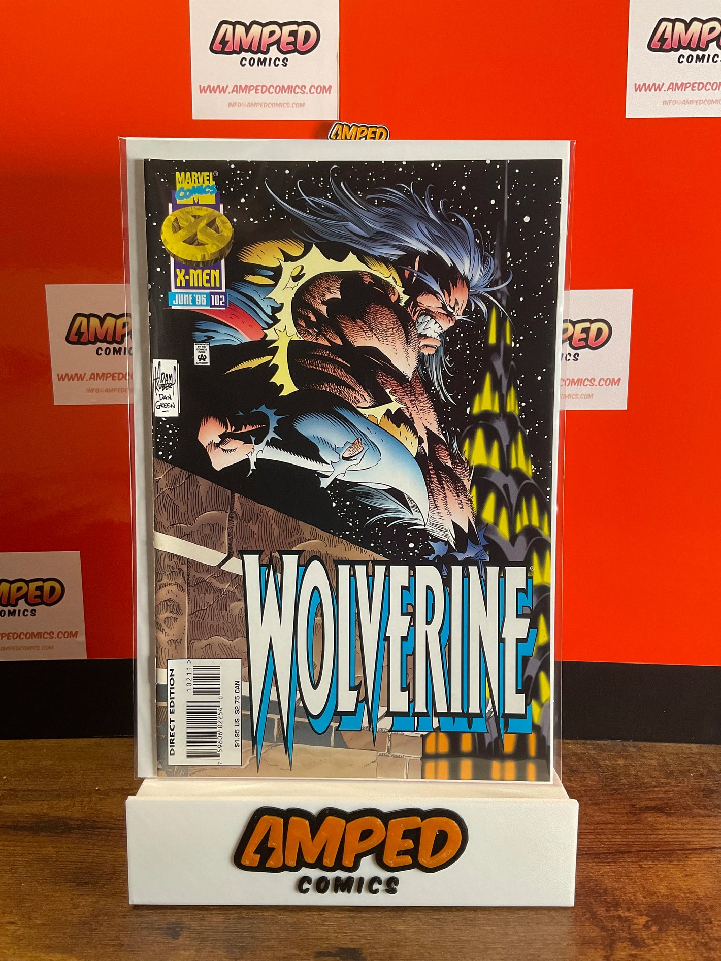 Wolverine 102 Marvel Comics June 1996 Direct Edition
