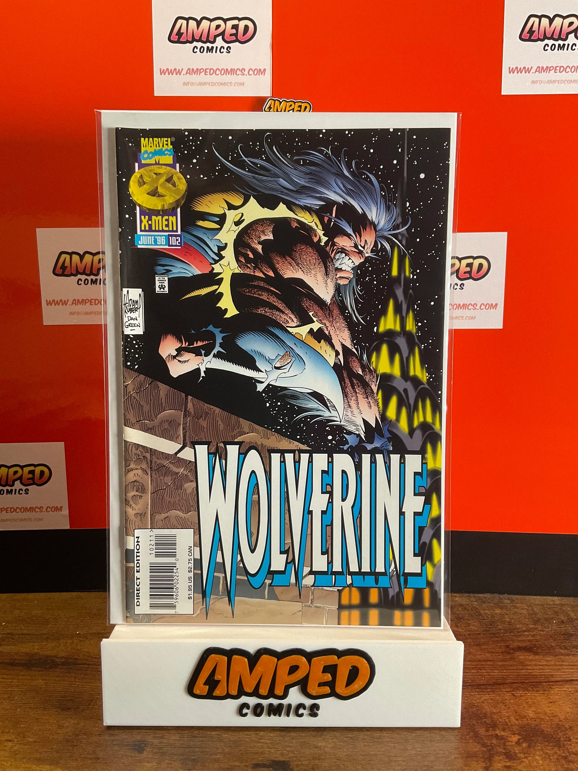 Wolverine 102 Marvel Comics June 1996 Direct Edition