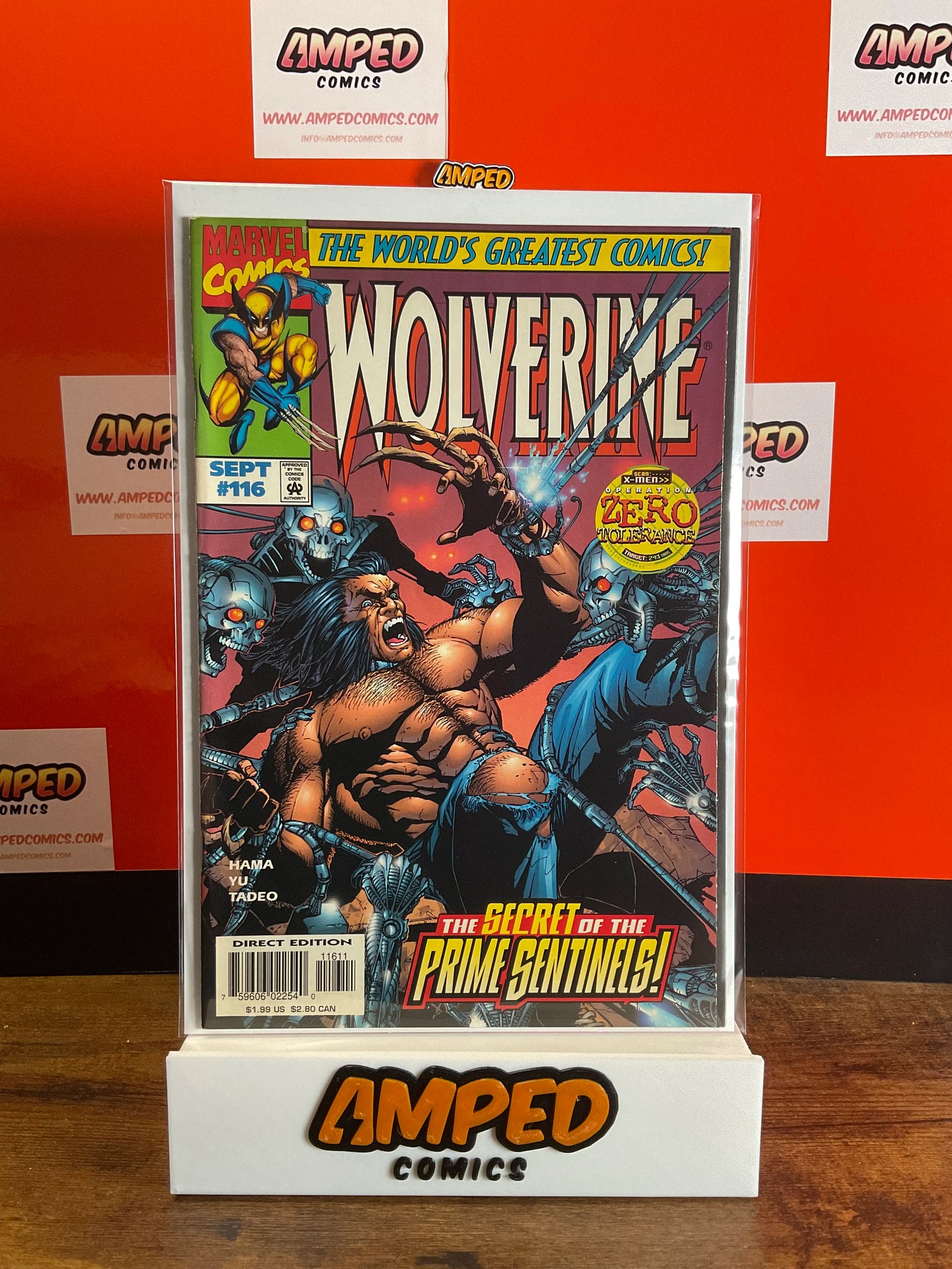 Wolverine 116 Marvel Comics Sept 1997 Direct Edition