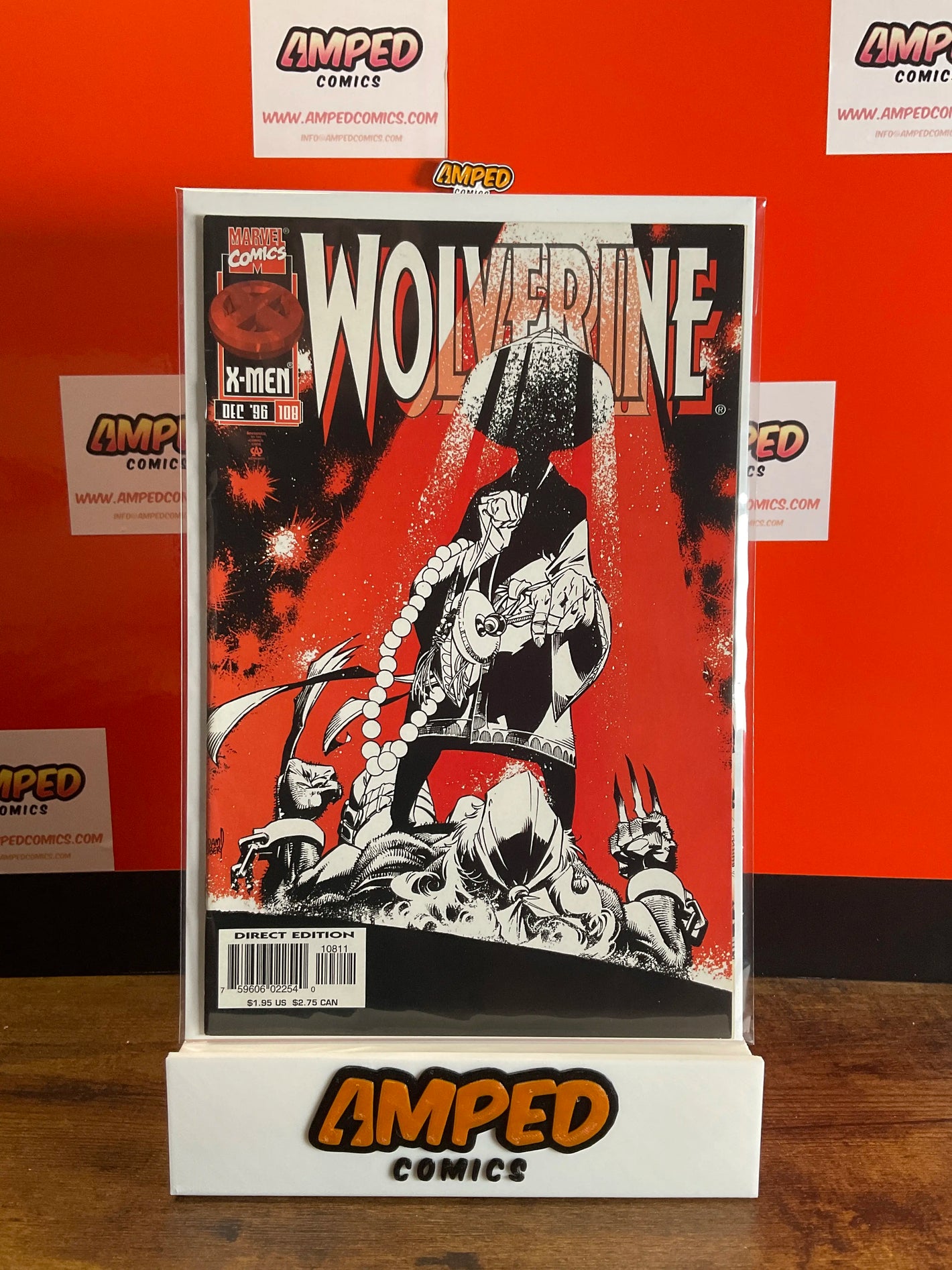 Wolverine 108 Marvel Comics Dec 1996 Direct Edition