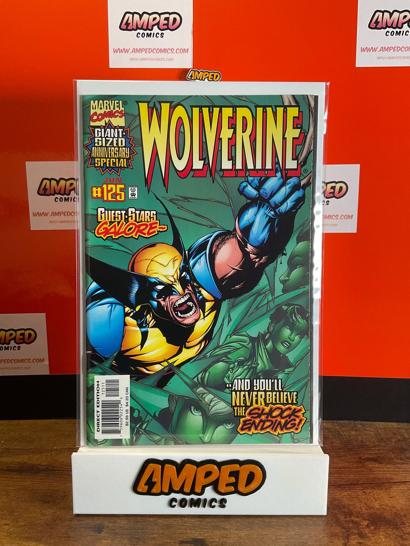 Wolverine 125 Giant-Sized Anniversary Special Marvel Comics