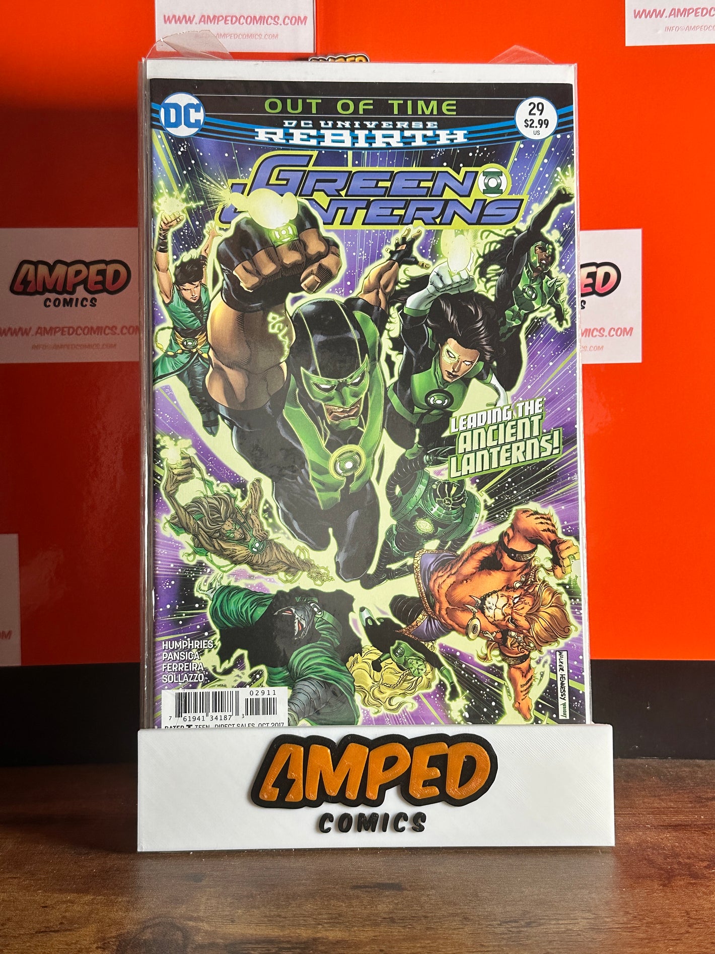 Green Lanterns #29 DC Comics Rebirth Out of Time (2017)