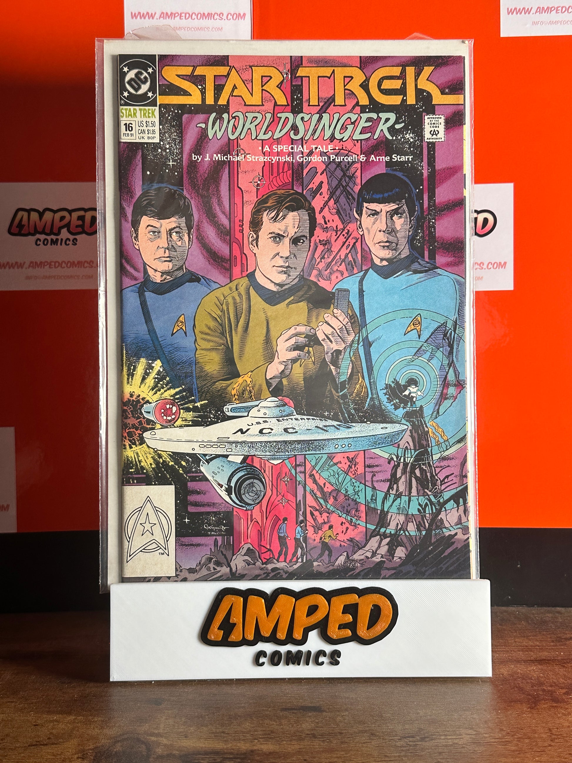 Star Trek: Worldsinger #16 DC Comics Feb 1991