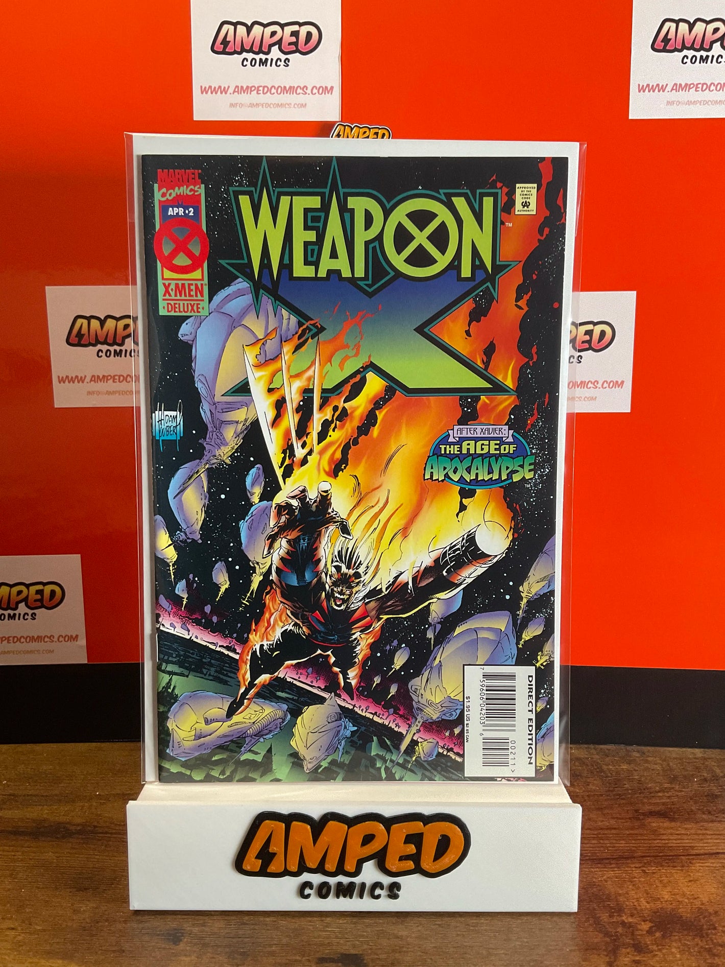 Weapon X 2 Marvel Comics Age of Apocalypse Apr 1995