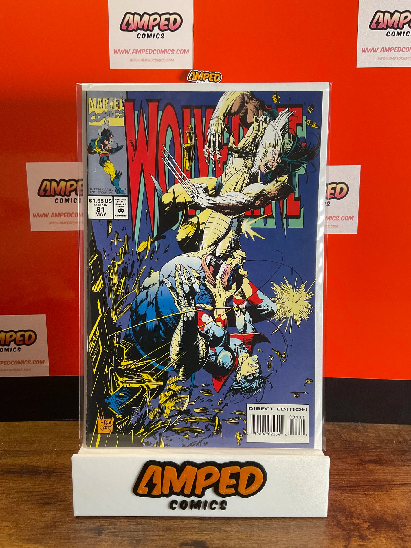 Wolverine 81 Marvel Comics May 1994 Direct Edition
