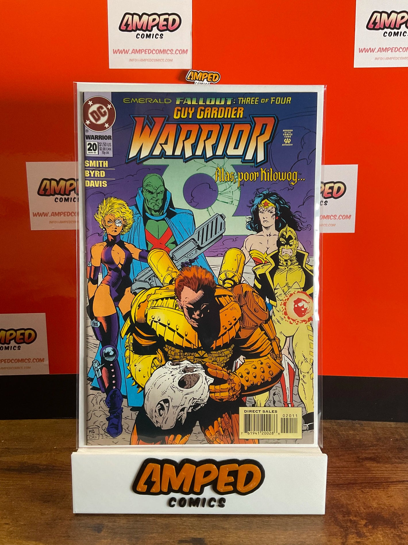 Guy Gardner Warrior 20 DC Comics 1994 Emerald Fallout Part 3