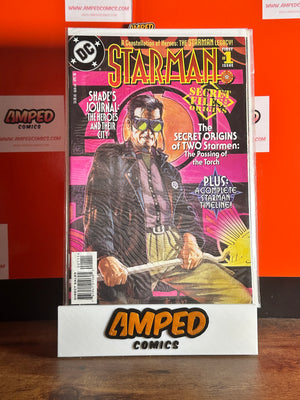 Starman #1 DC Comics (1997) Shade's Journal Secret Files & Origins
