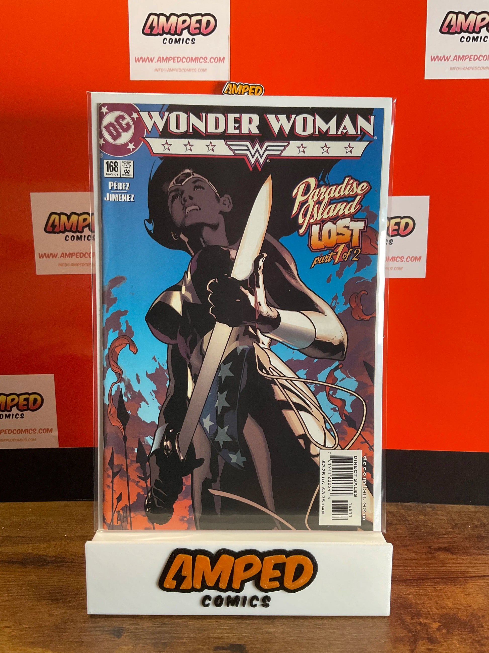 Wonder Woman 168 DC Comics Paradise Island Lost Part 1