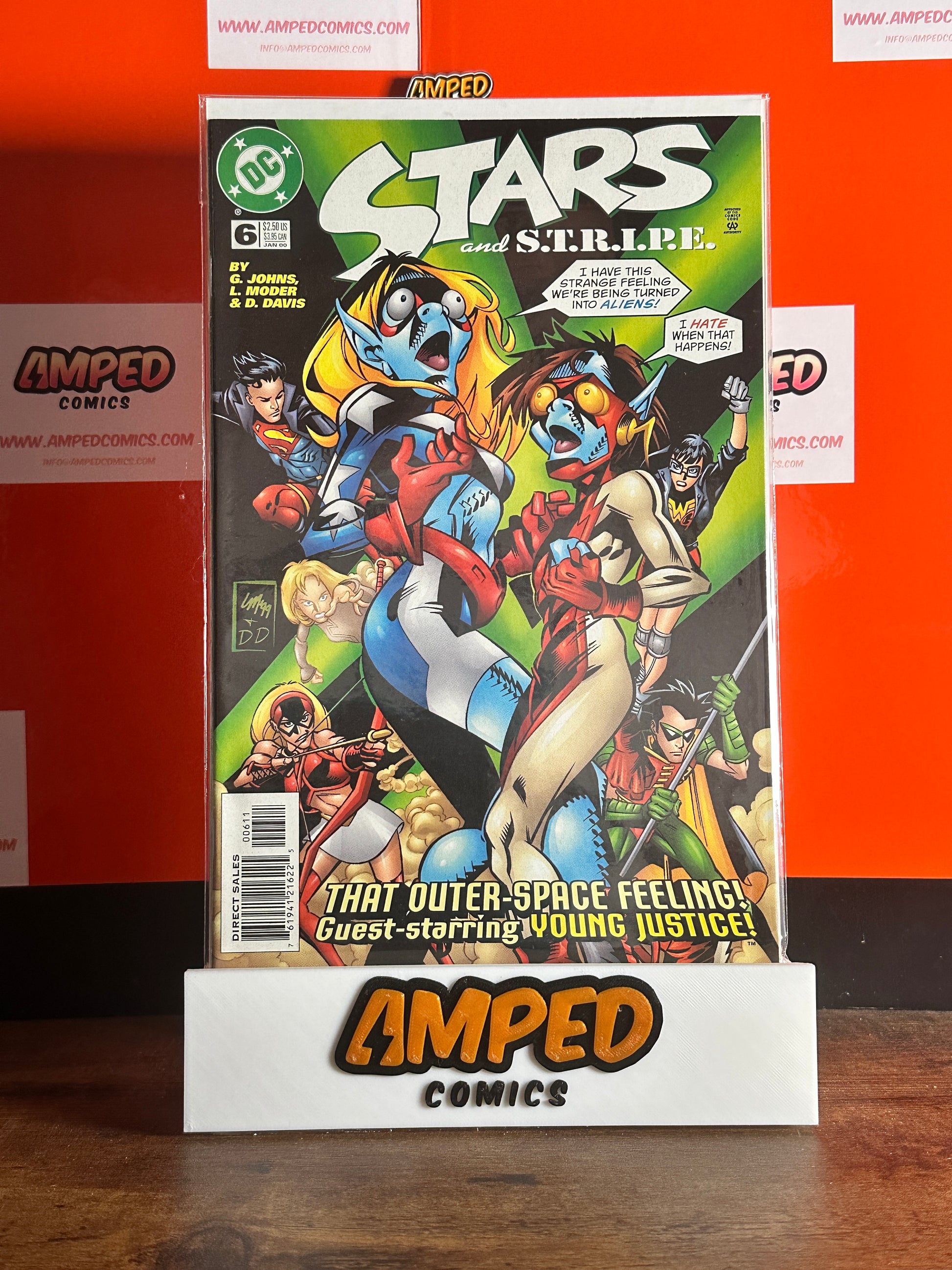 Stars and S.T.R.I.P.E. #6 DC Comics Jan 2000