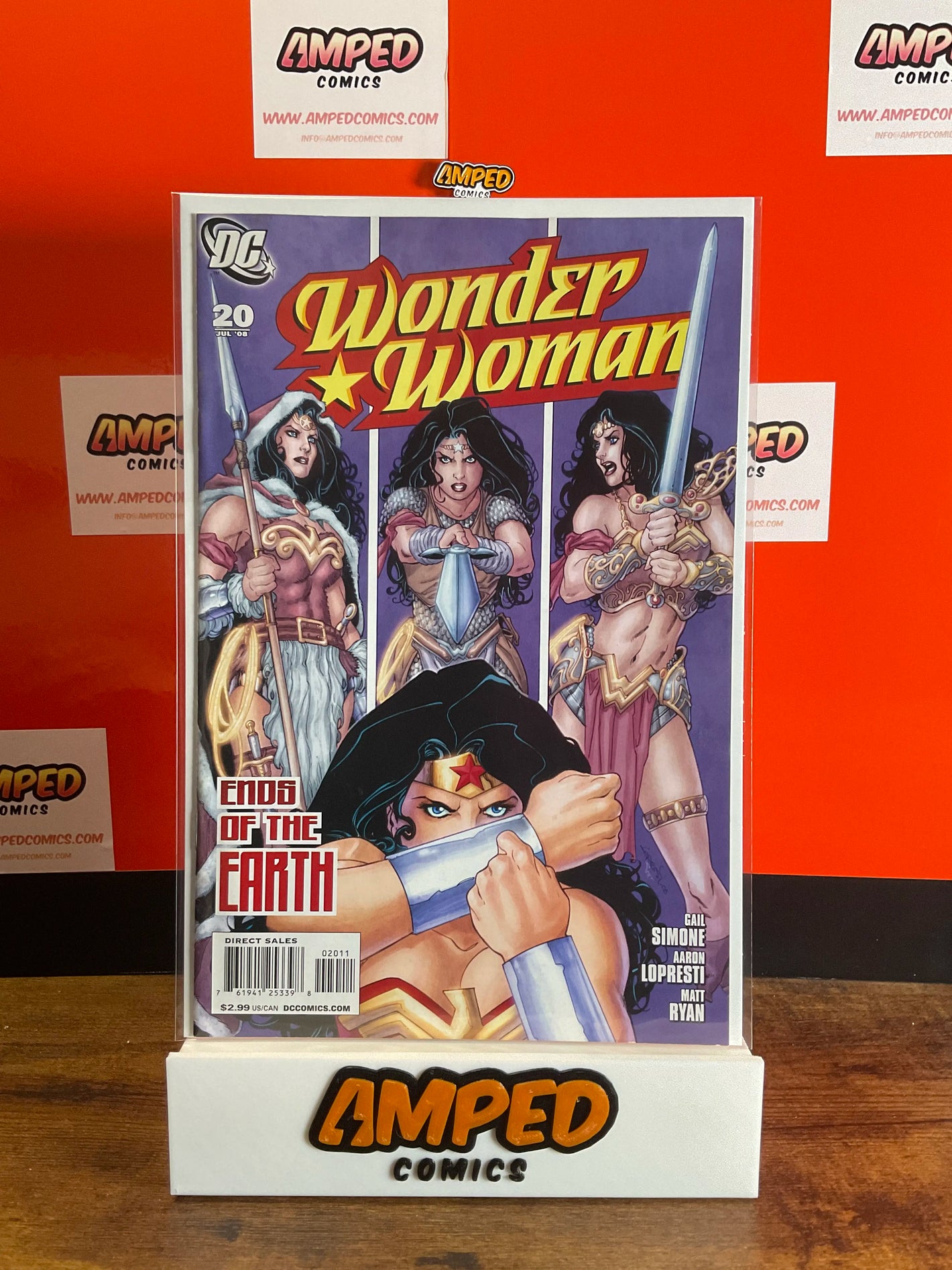 Wonder Woman 20 (2008) DC Comics - End of the Earth