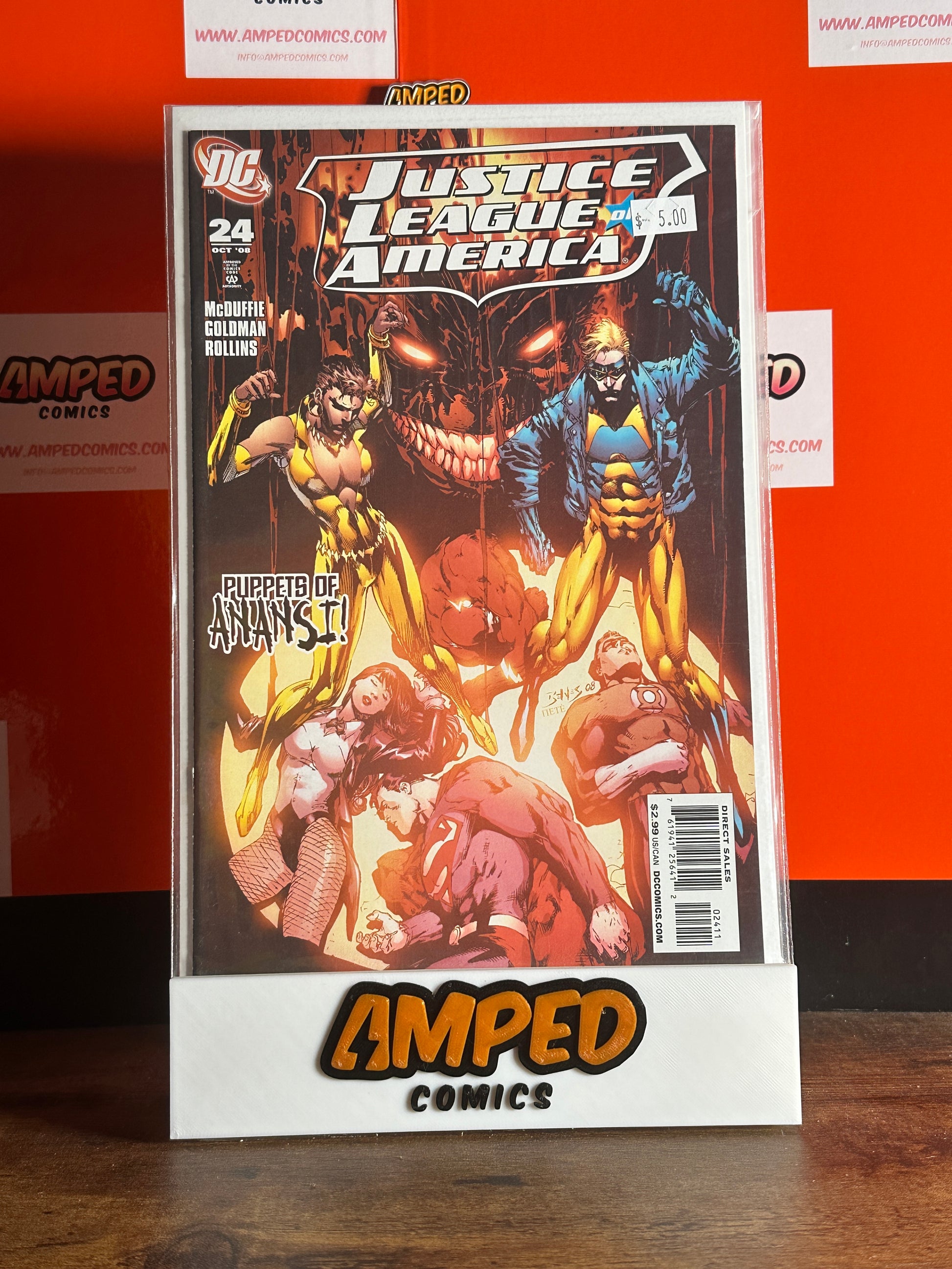 Justice League of America #24 DC Comics Oct 2008