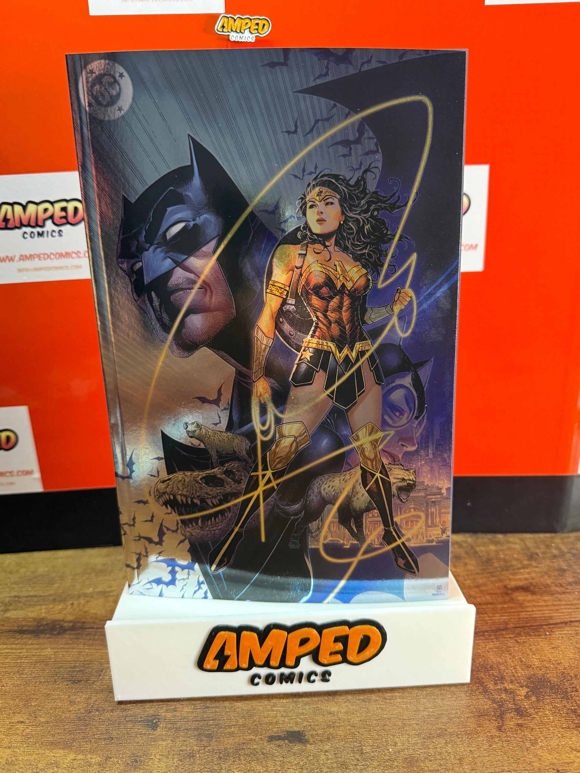 BATMAN WONDER WOMAN TRUTH #1 (ONE SHOT) CVR E JIM CHEUNG FOIL VAR