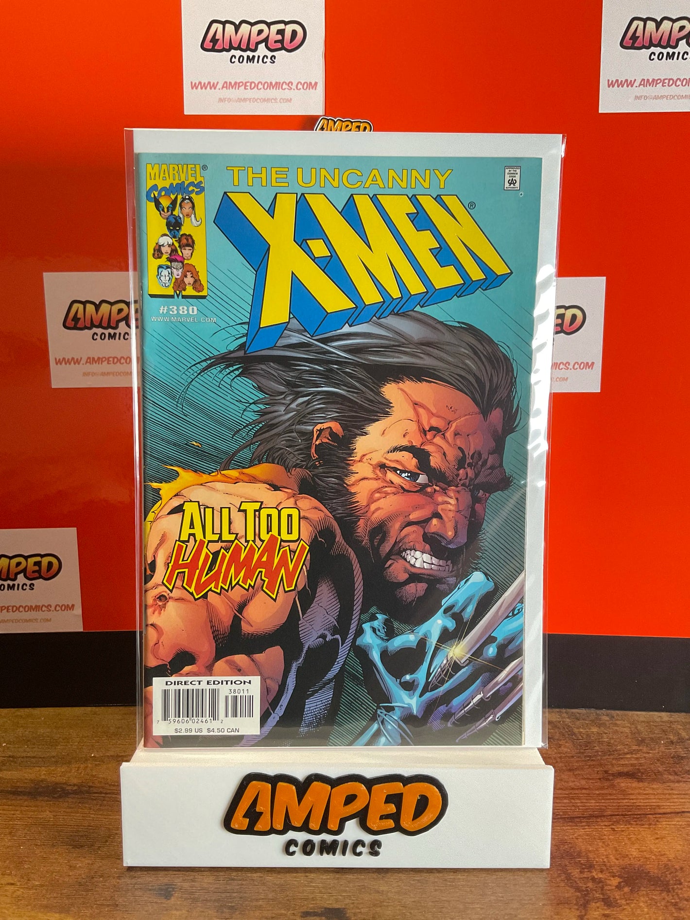 The Uncanny X-Men 380 Marvel Comics 2000 All Too Human