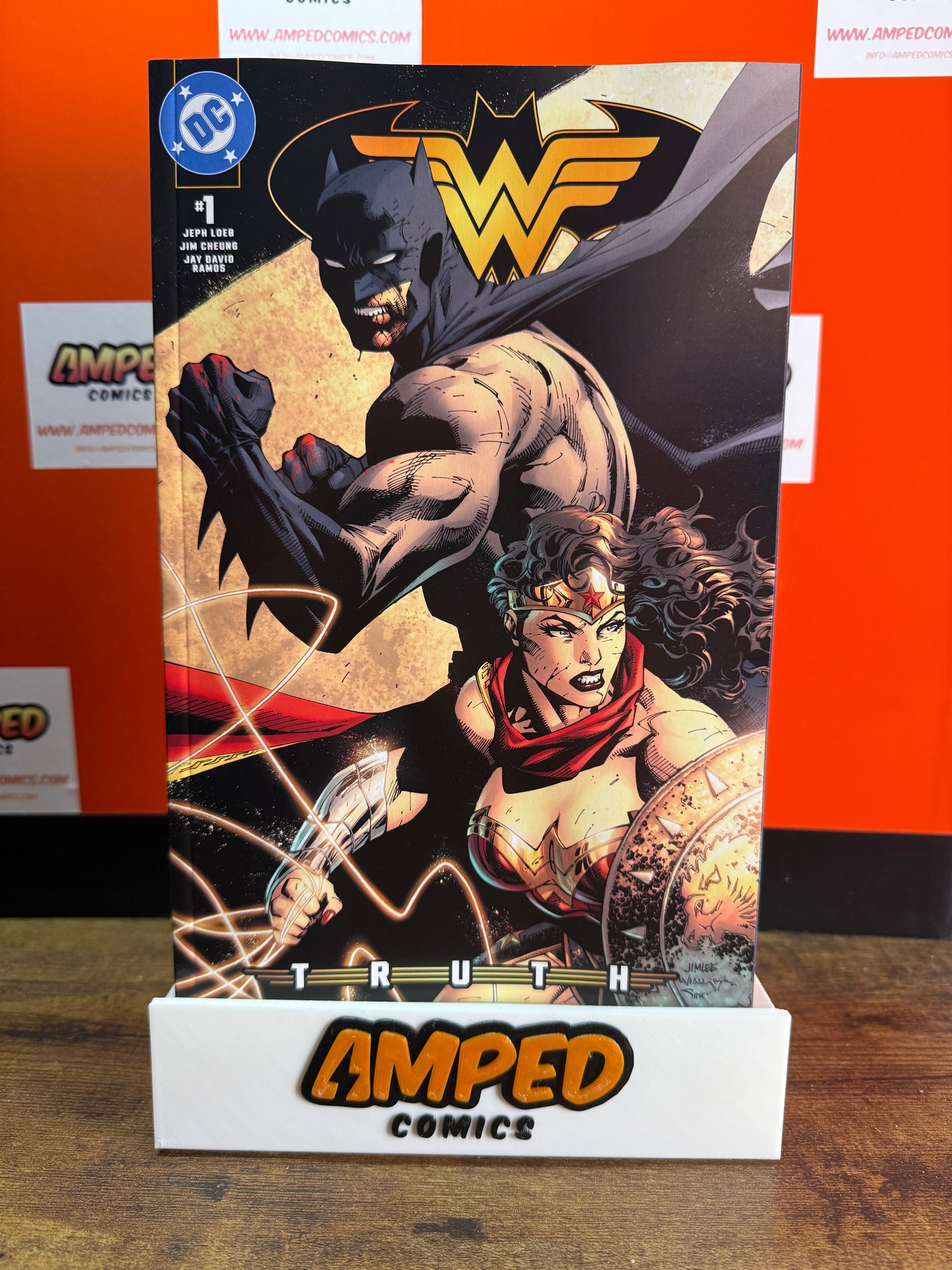 BATMAN WONDER WOMAN TRUTH #1 (ONE SHOT) CVR B JIM LEE CARD VAR