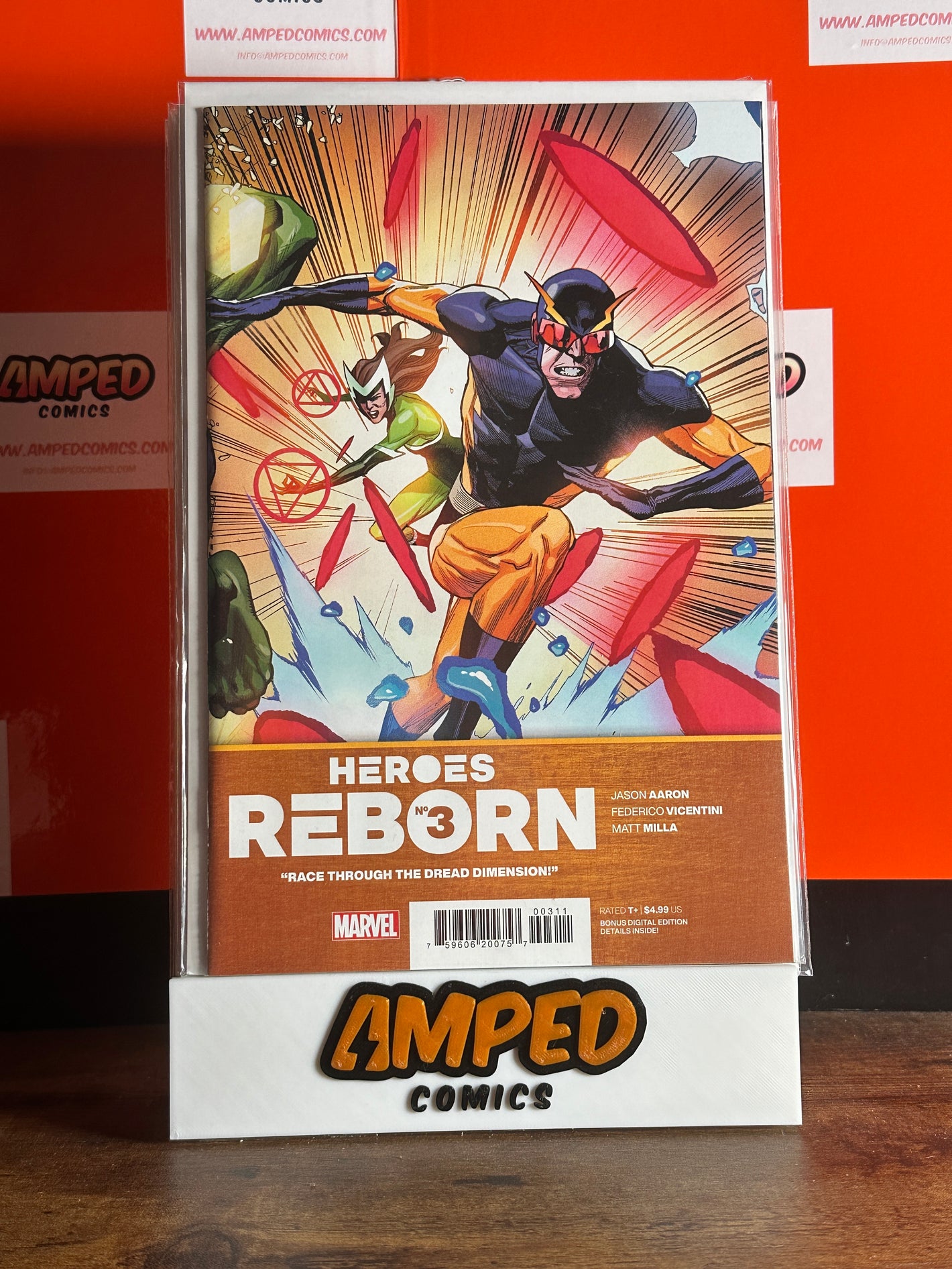 Heroes Reborn #3 Marvel Comics Jason Aaron Federico Vicentini