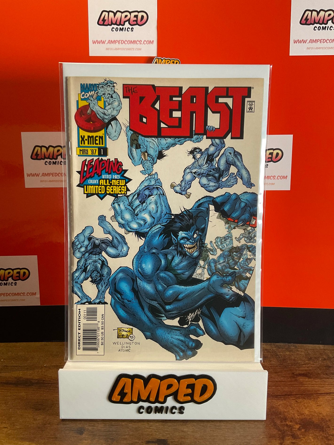 The Beast 1 Marvel Comics May 1997 X-Men Limited Series
