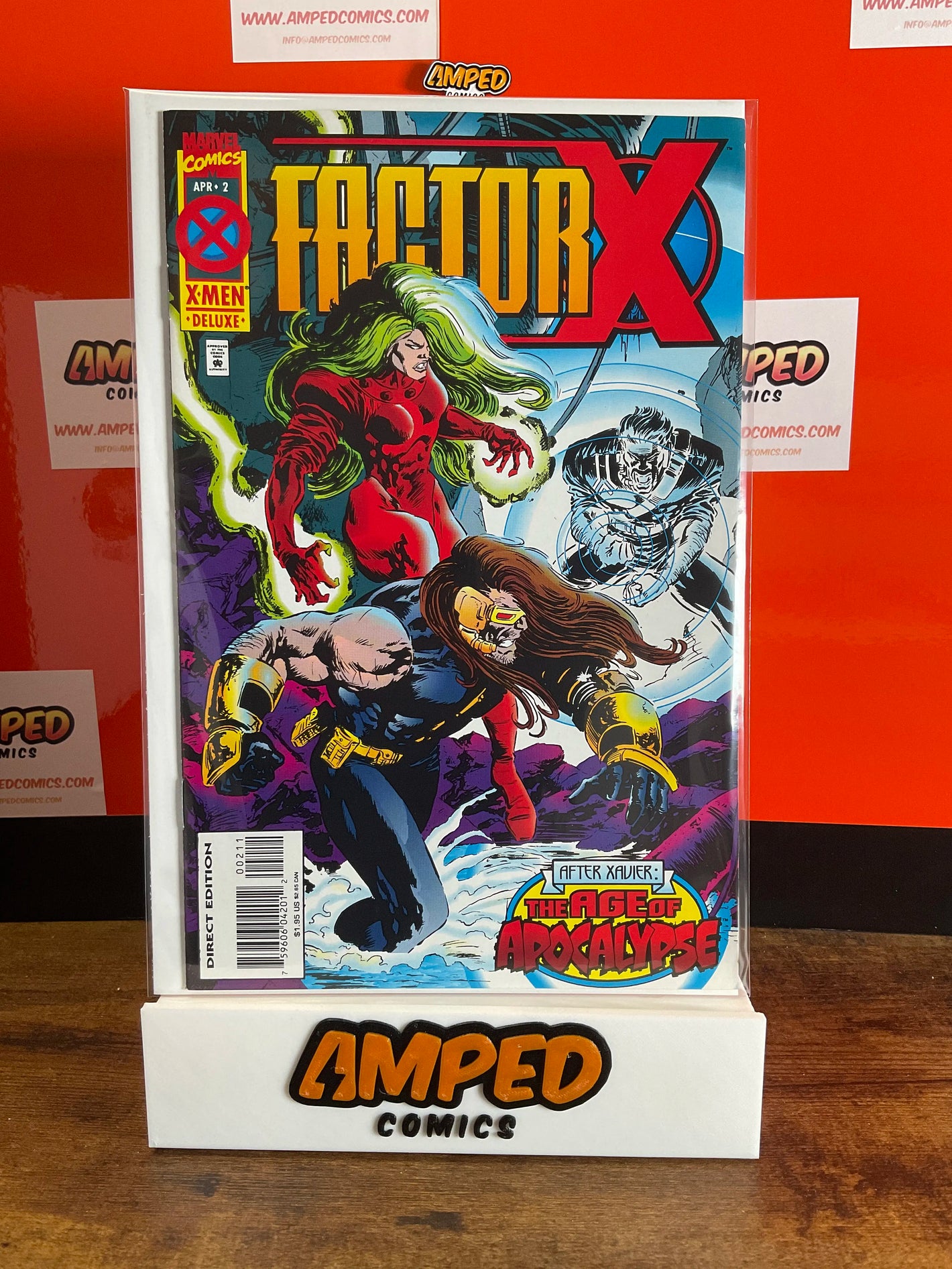 Factor X 2 Marvel Comics Apr 1995 Age of Apocalypse