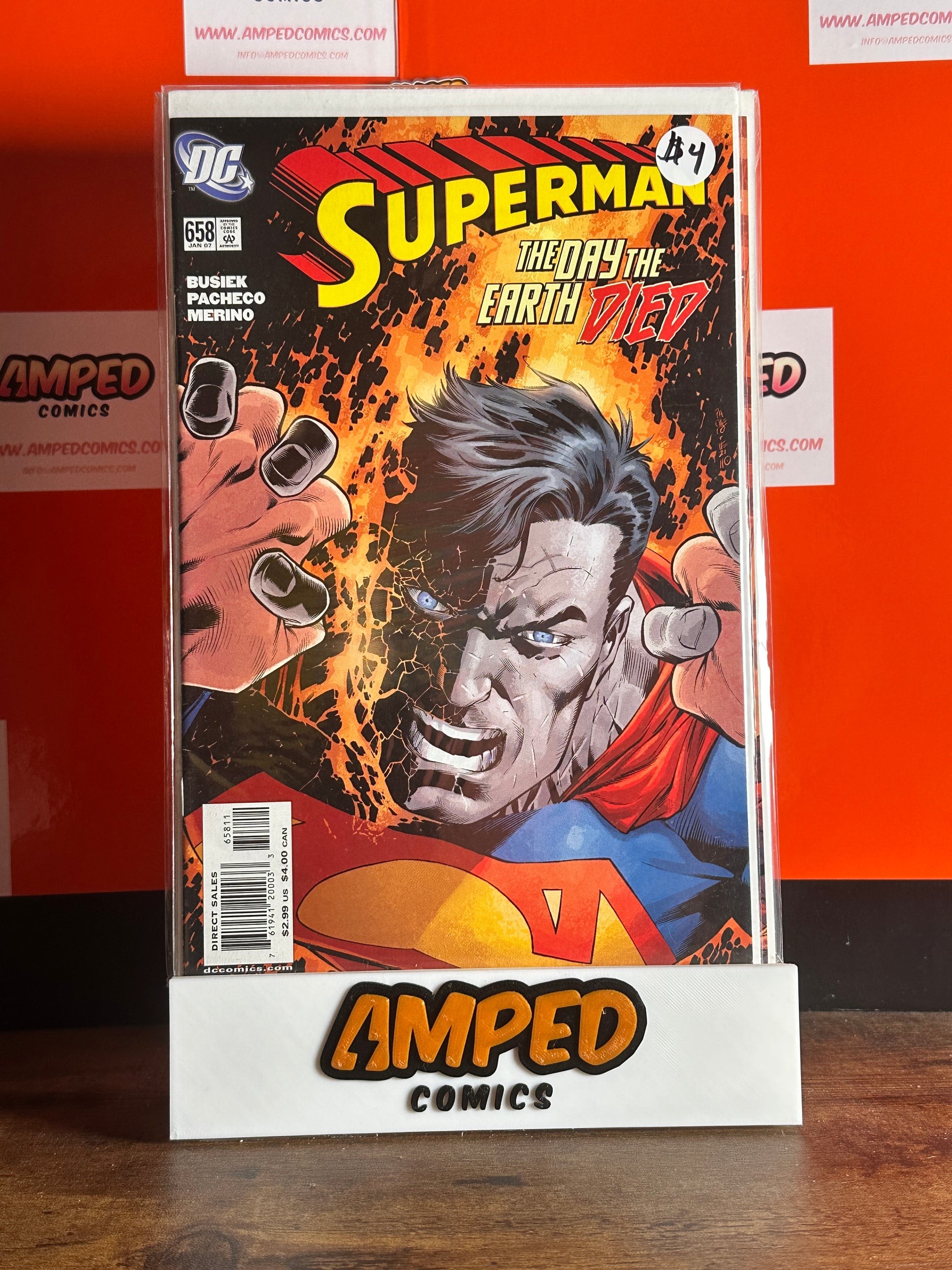Superman #658 DC Comics Jan 2007 The Day the Earth Died