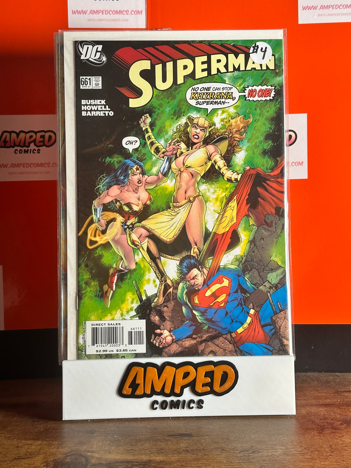 Superman #661 DC Comics (Apr 2007) Busiek Howell Barreto