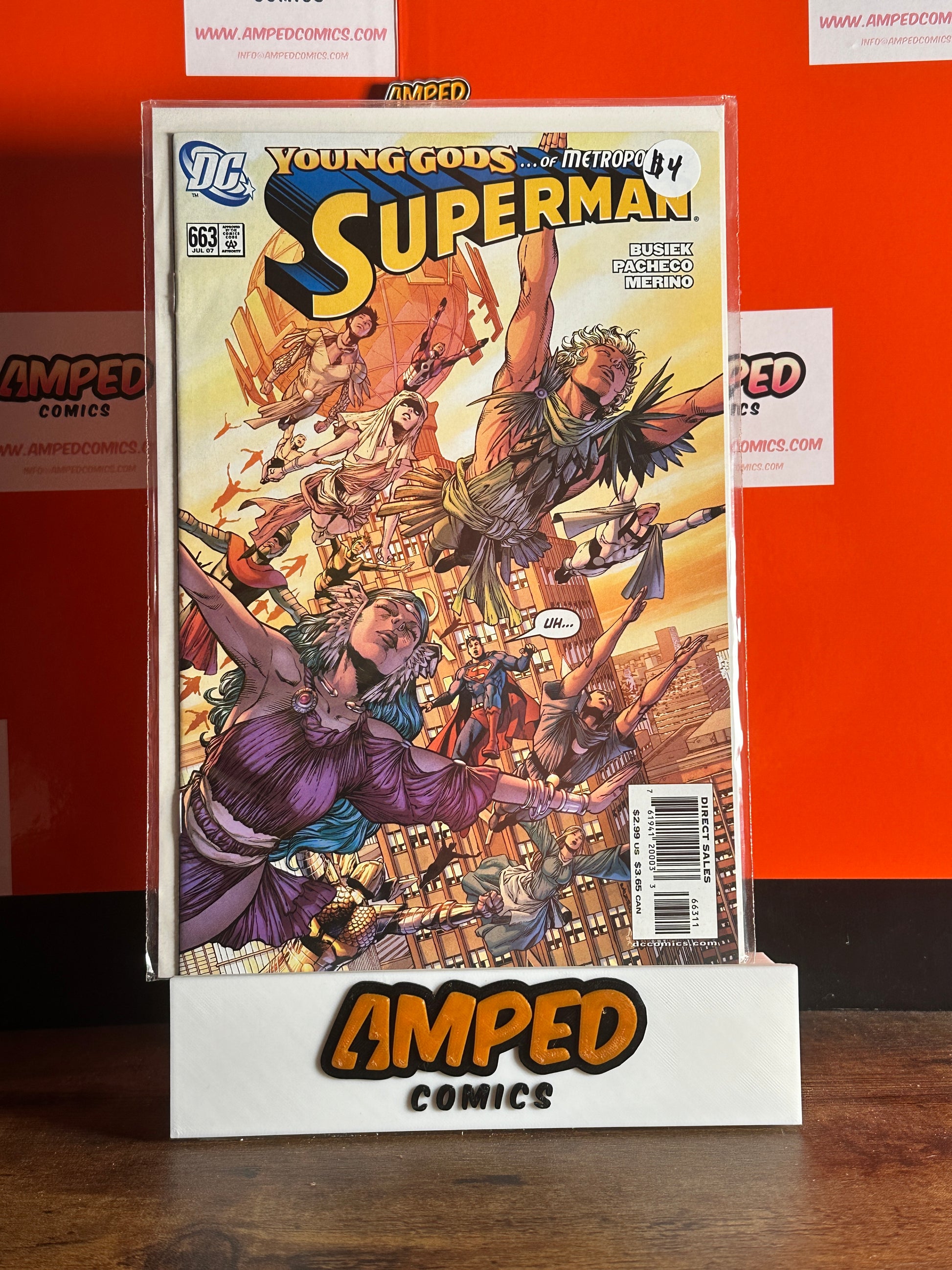 Superman #663 DC Comics (Jul 2007) Young Gods of Metropolis