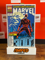 Marvel Age 91 Daredevil Retrospective Marvel Comics 1990
