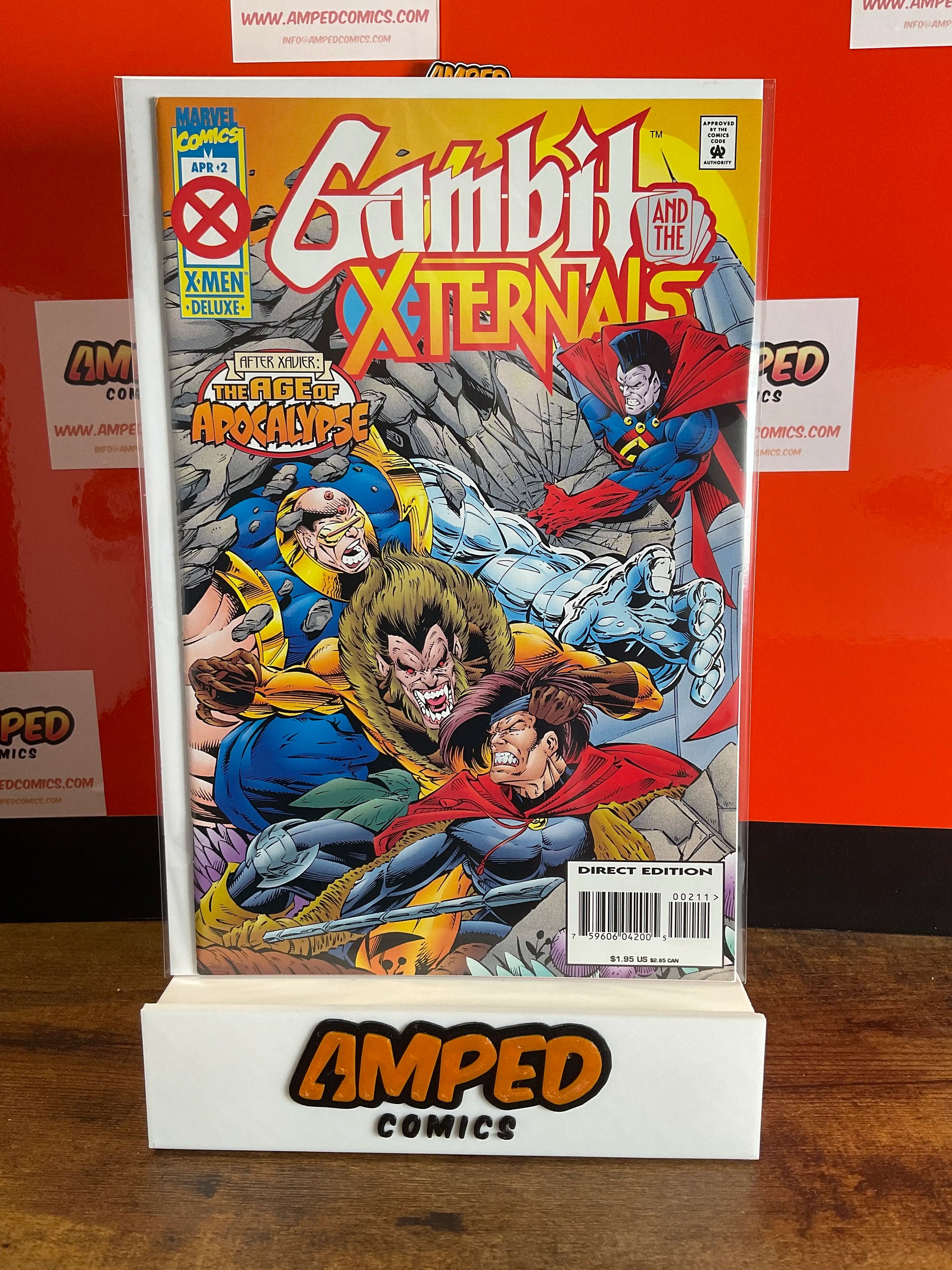 Gambit and the X-Ternals 2 Marvel Comics Apr 1995 Age of Apocalypse