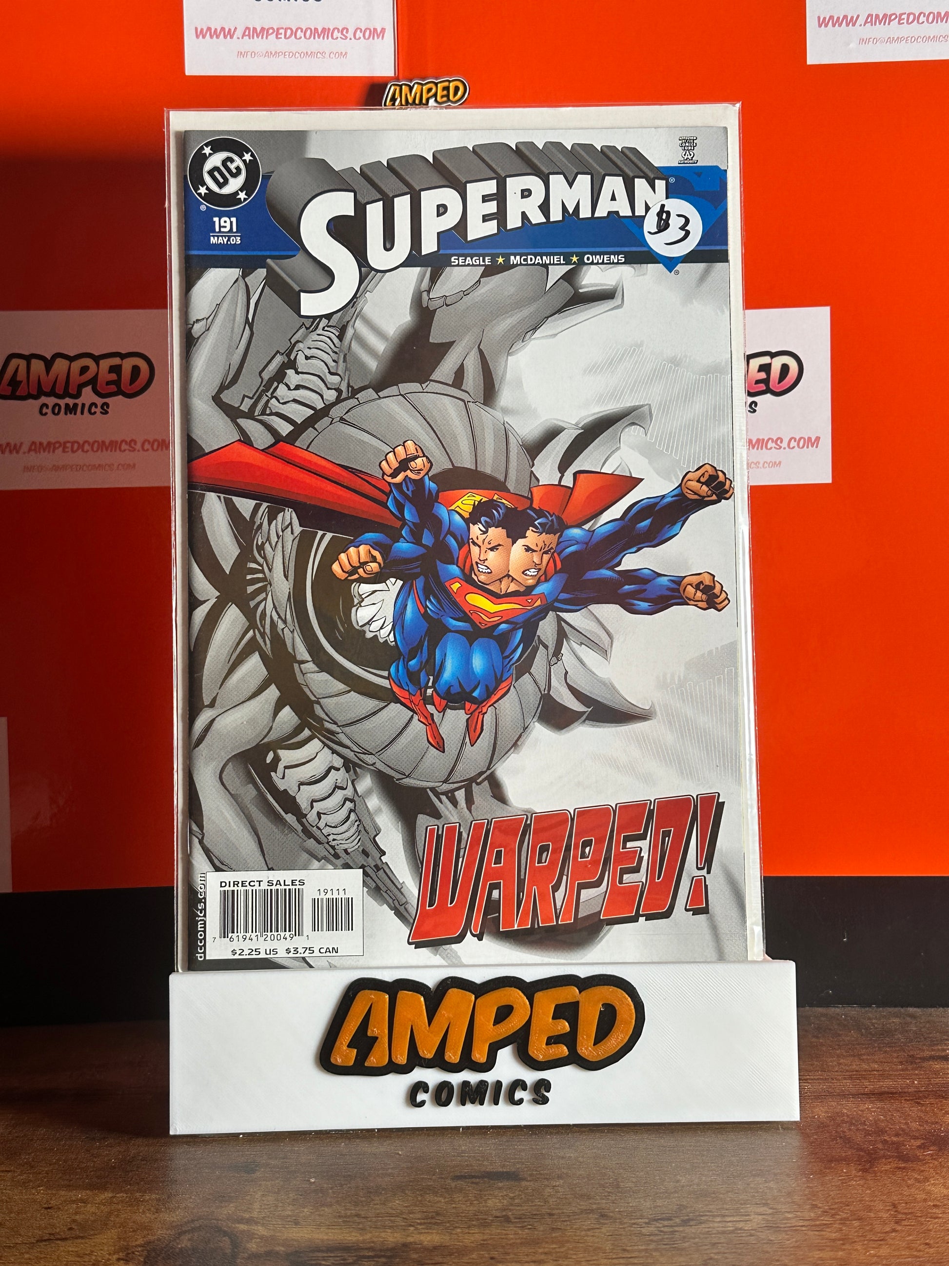Superman #191 DC Comics May 2003 Warped!