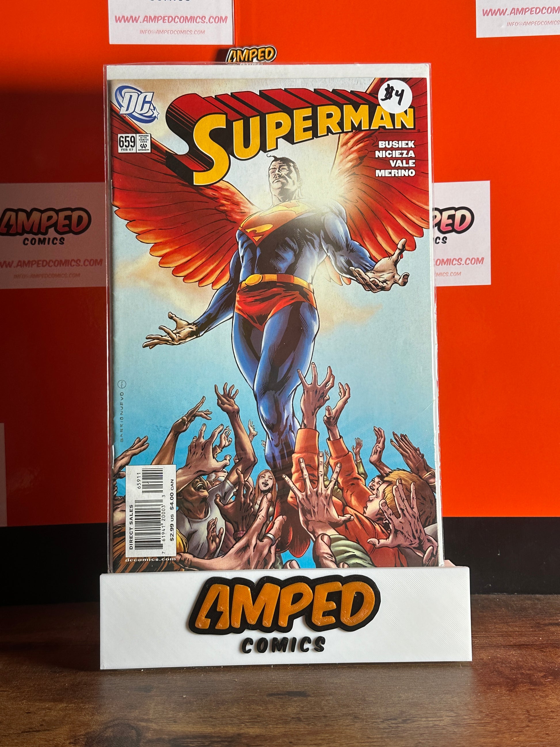 Superman #659 DC Comics (Feb 2007) Busiek Nicieza Vale Merino