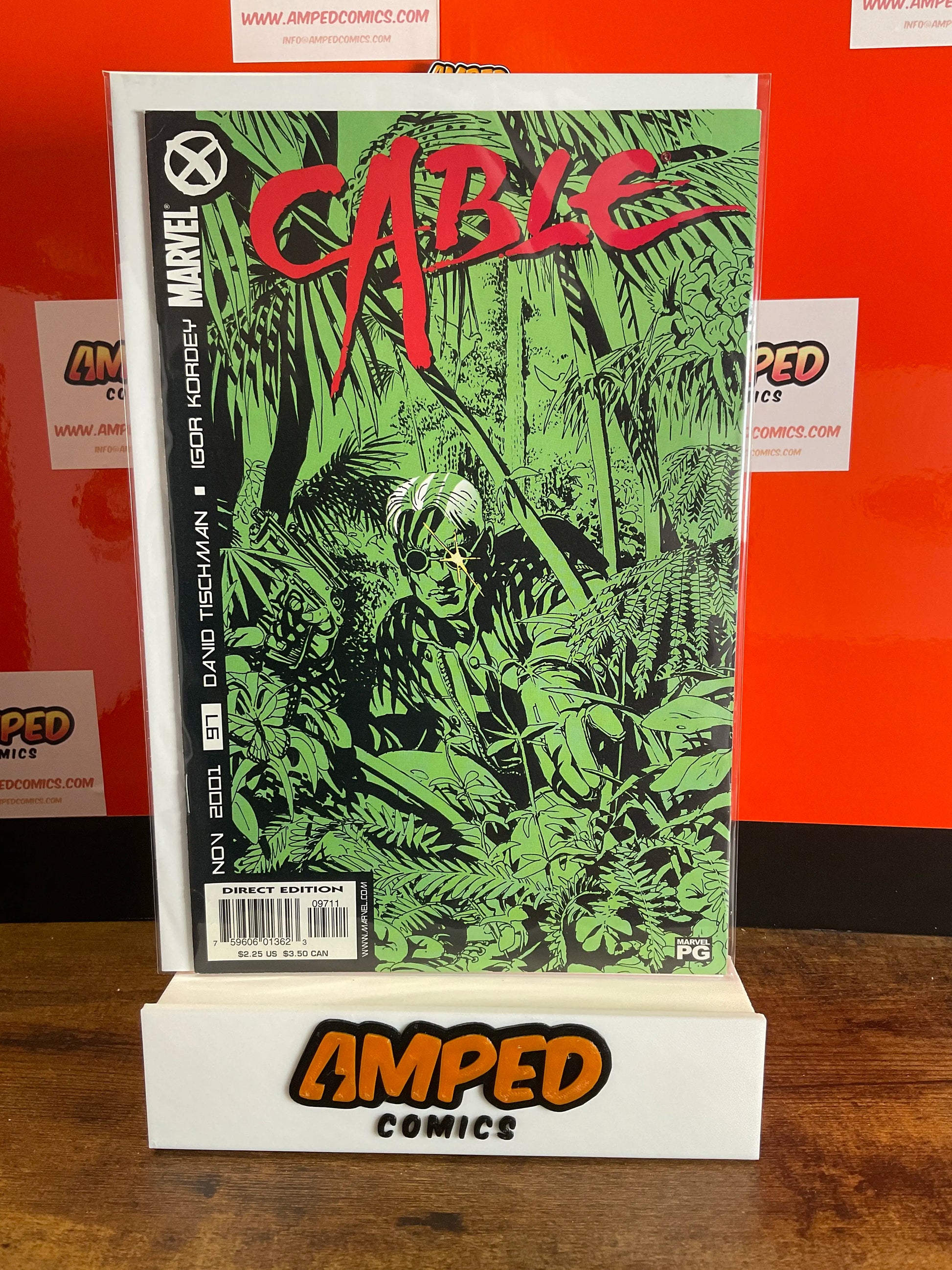 Cable 97 Marvel Comics Nov 2001 Direct Edition