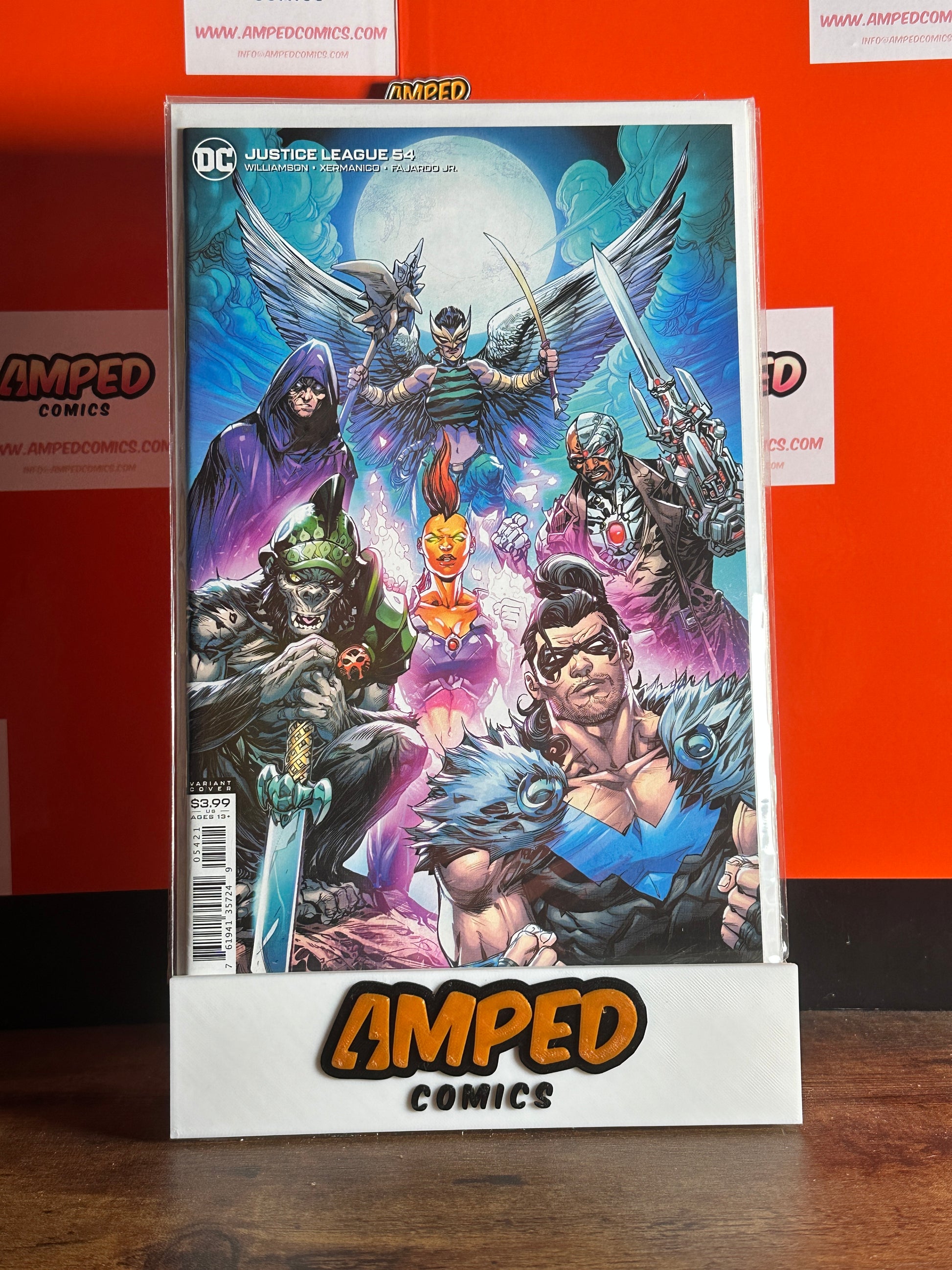 Justice League #54 DC Variant Cover