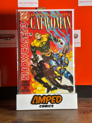 Showcase '93 #4 Geo-Force Blue Devil Catwoman DC Comics April 1993