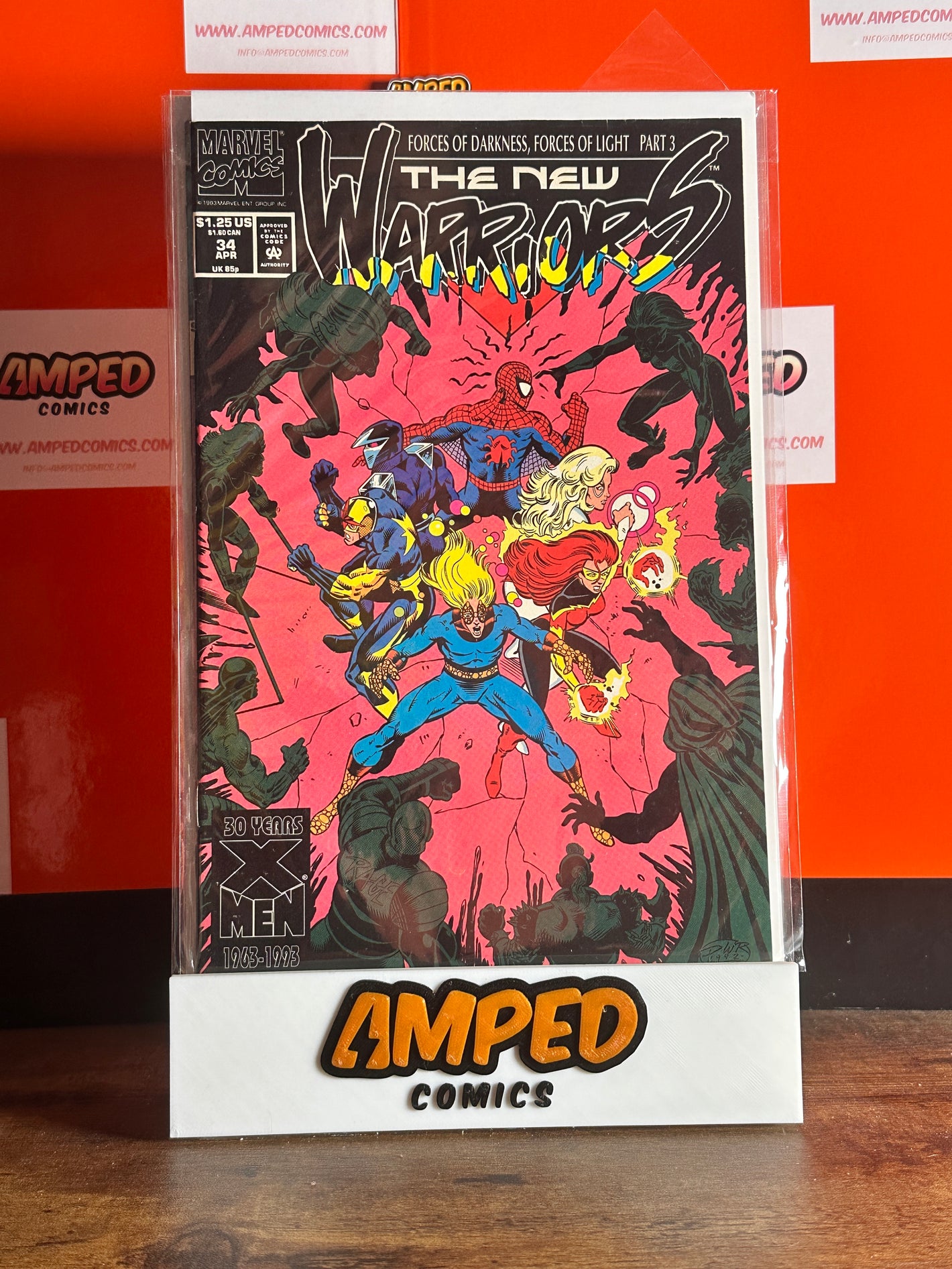 The New Warriors #34 Marvel Comics Apr 1993